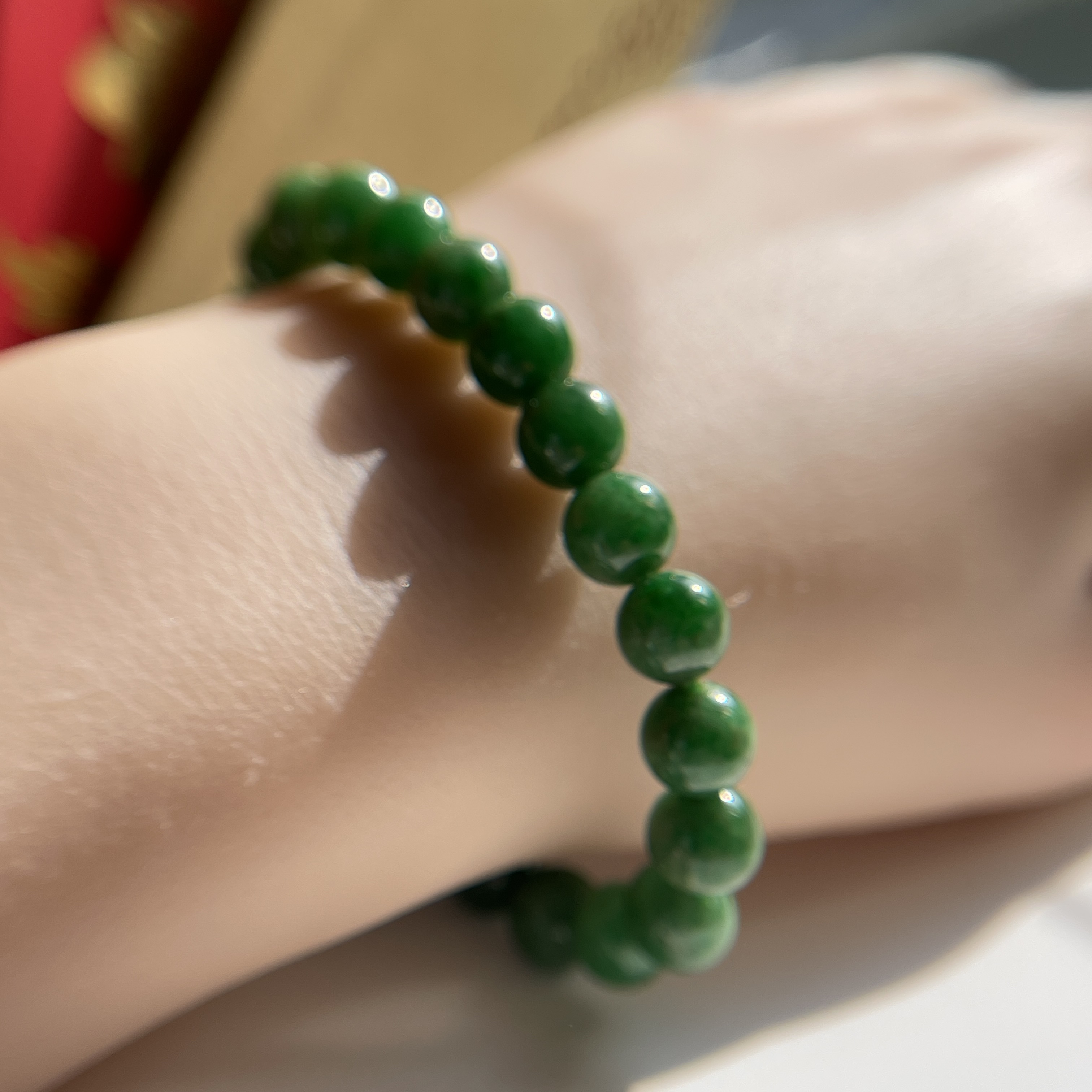 Intense Green Jade Bracelet (PJA00419)