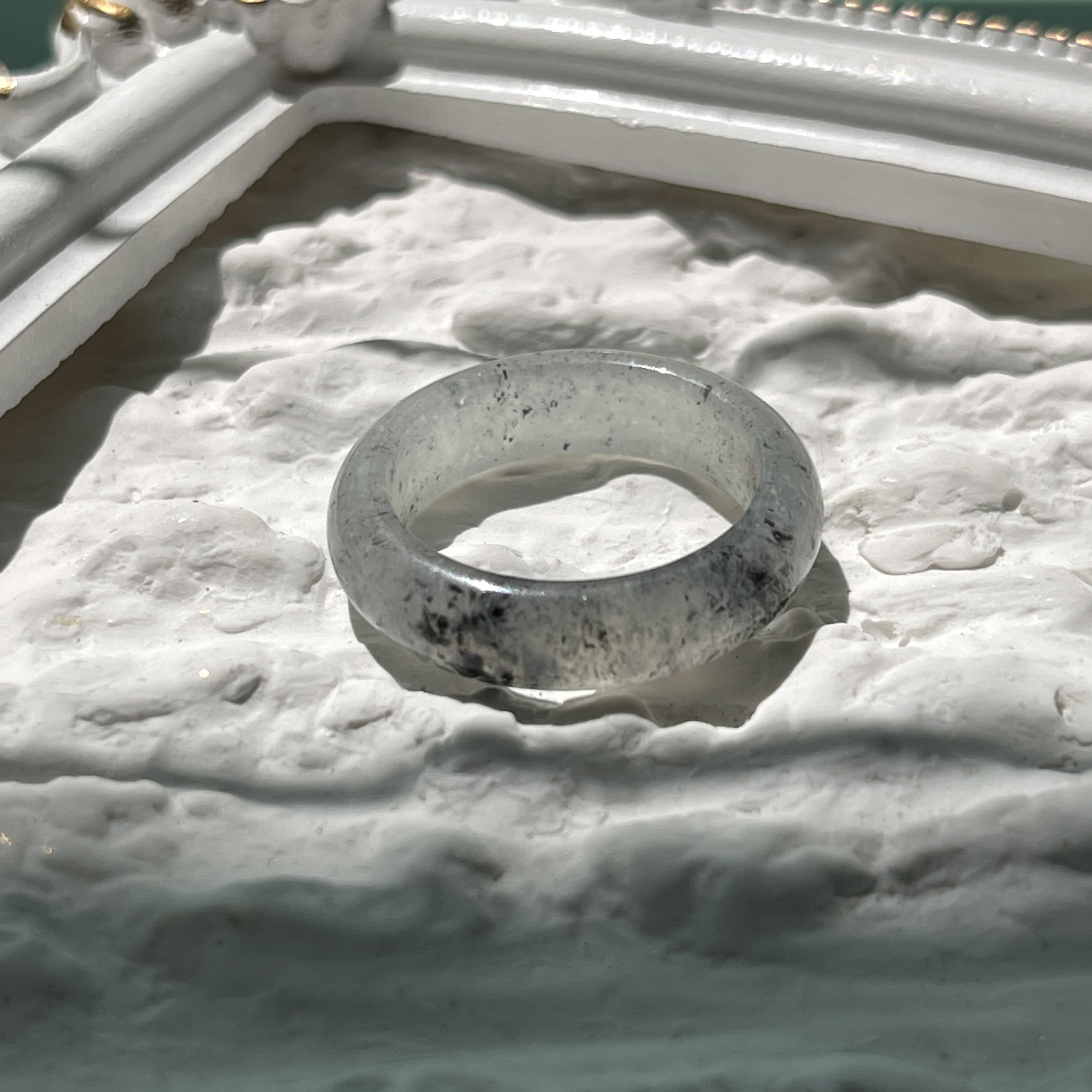 Black Wuji Hololith Ring (PJA00185)