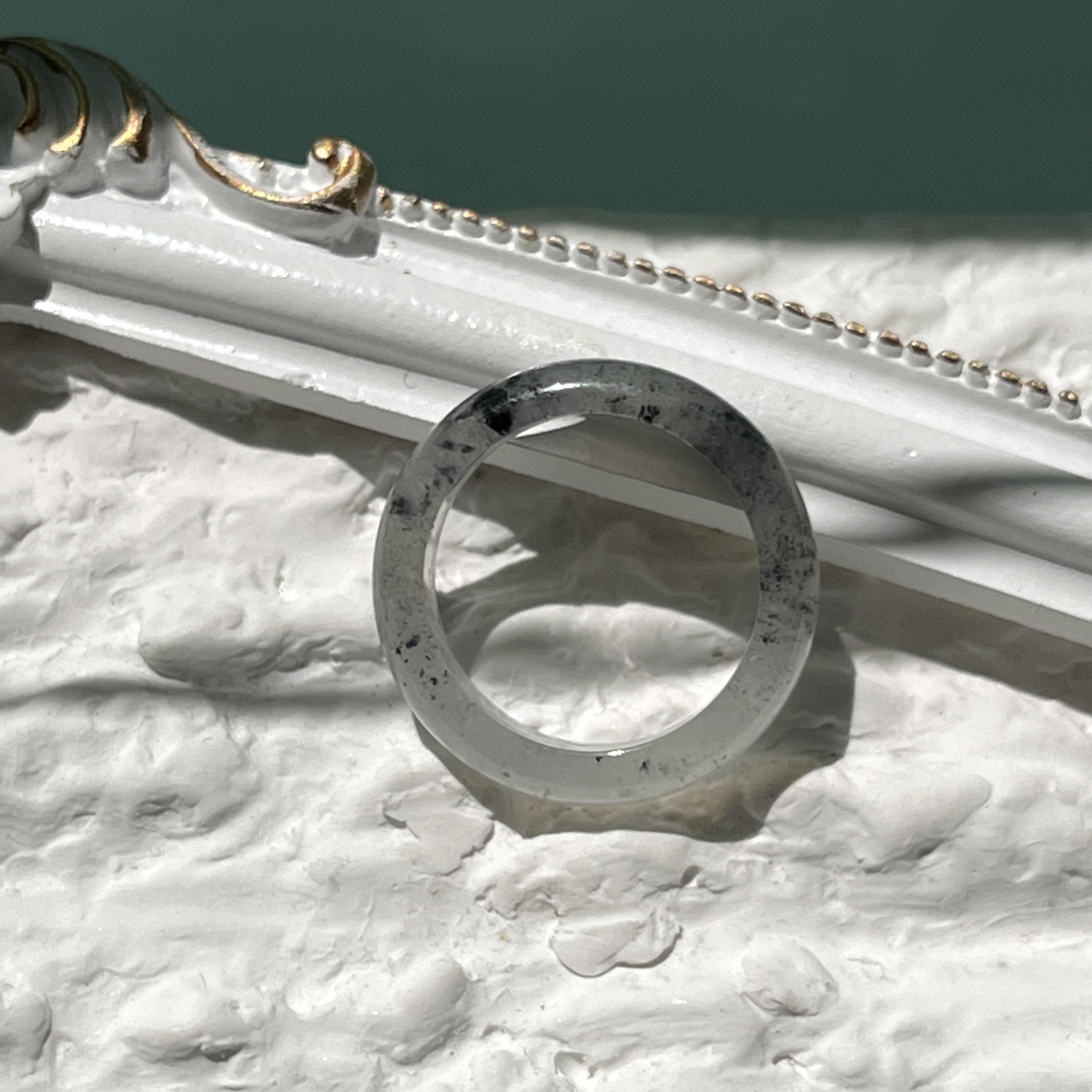 Black Wuji Hololith Ring (PJA00185)