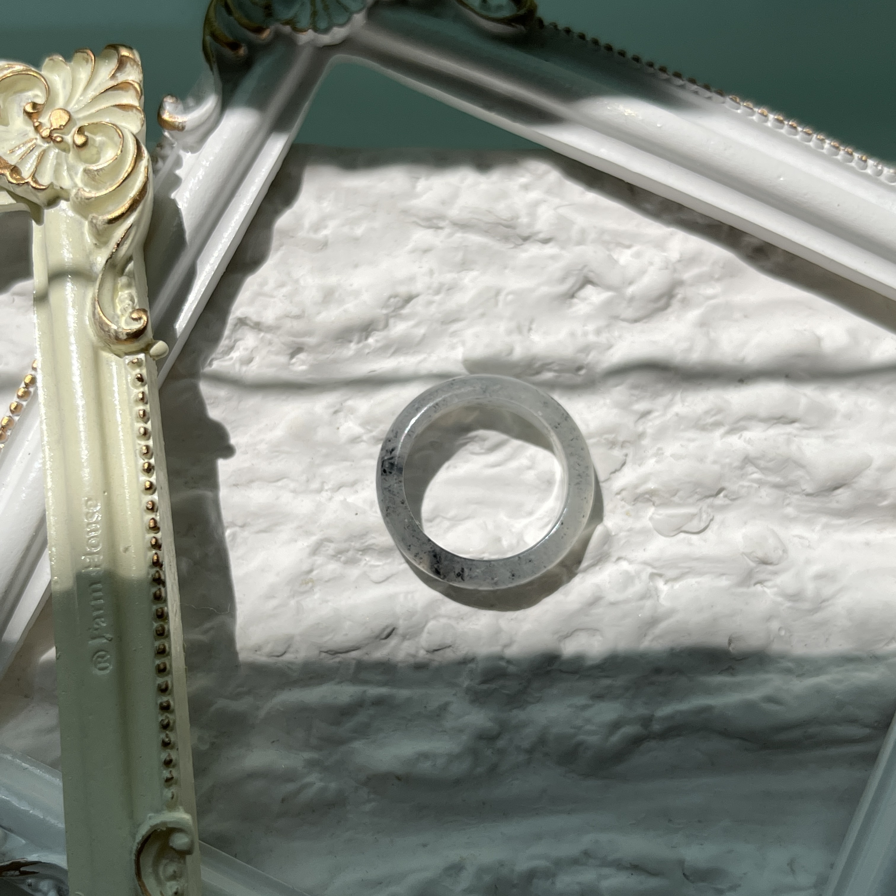 Black Wuji Hololith Ring (PJA00185)