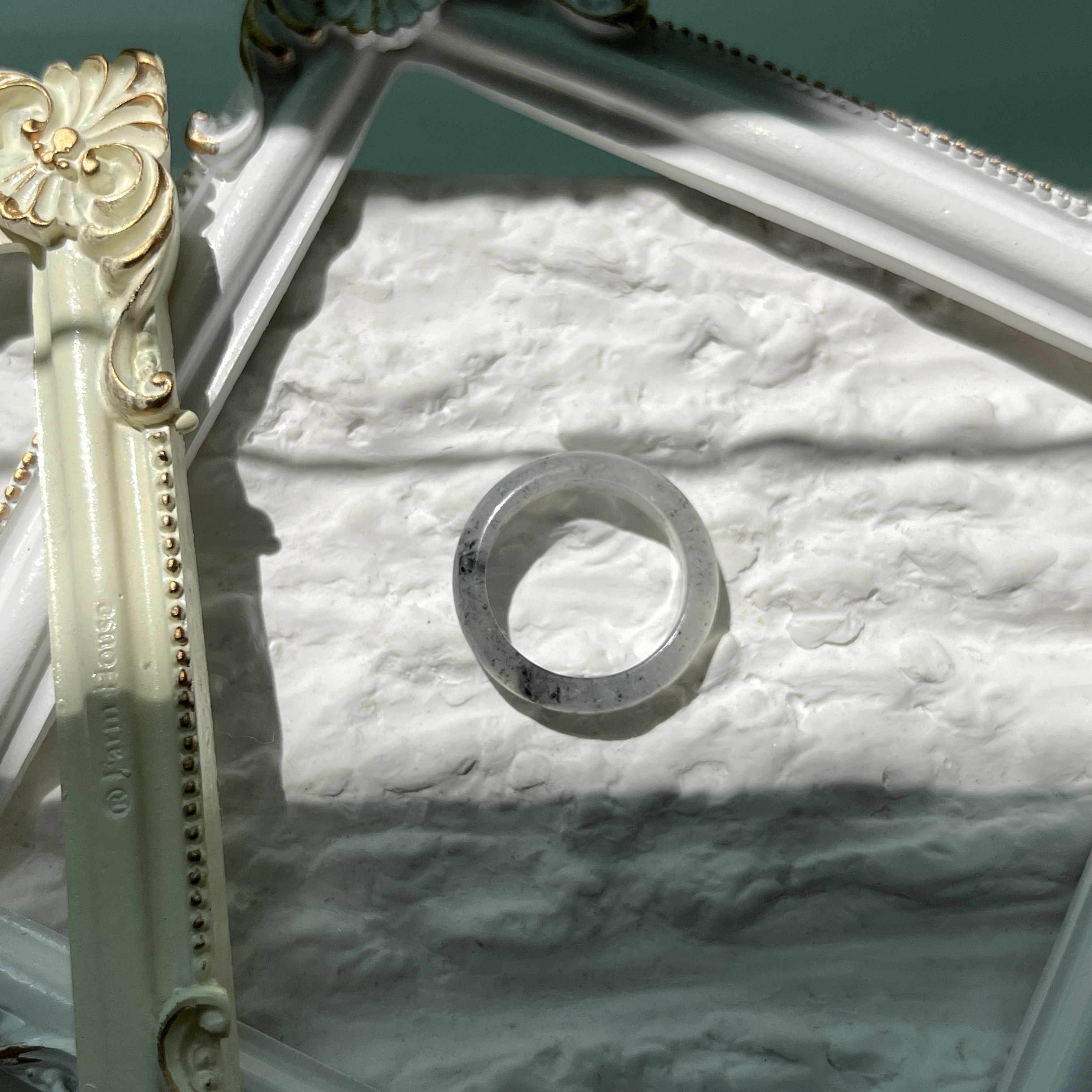 Black Wuji Hololith Ring (PJA00185)