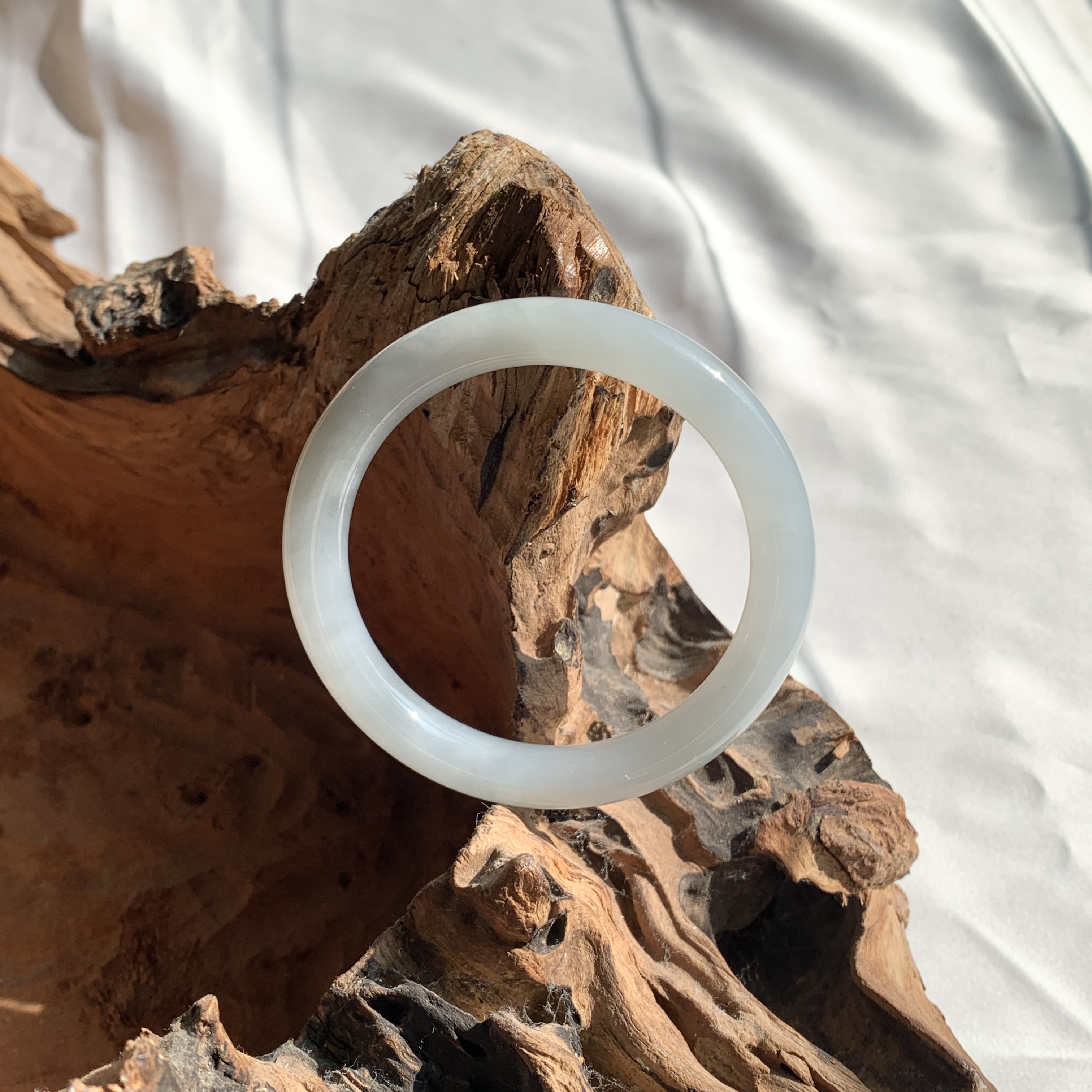 Faint Bluish Green Bangle (PJA00577)