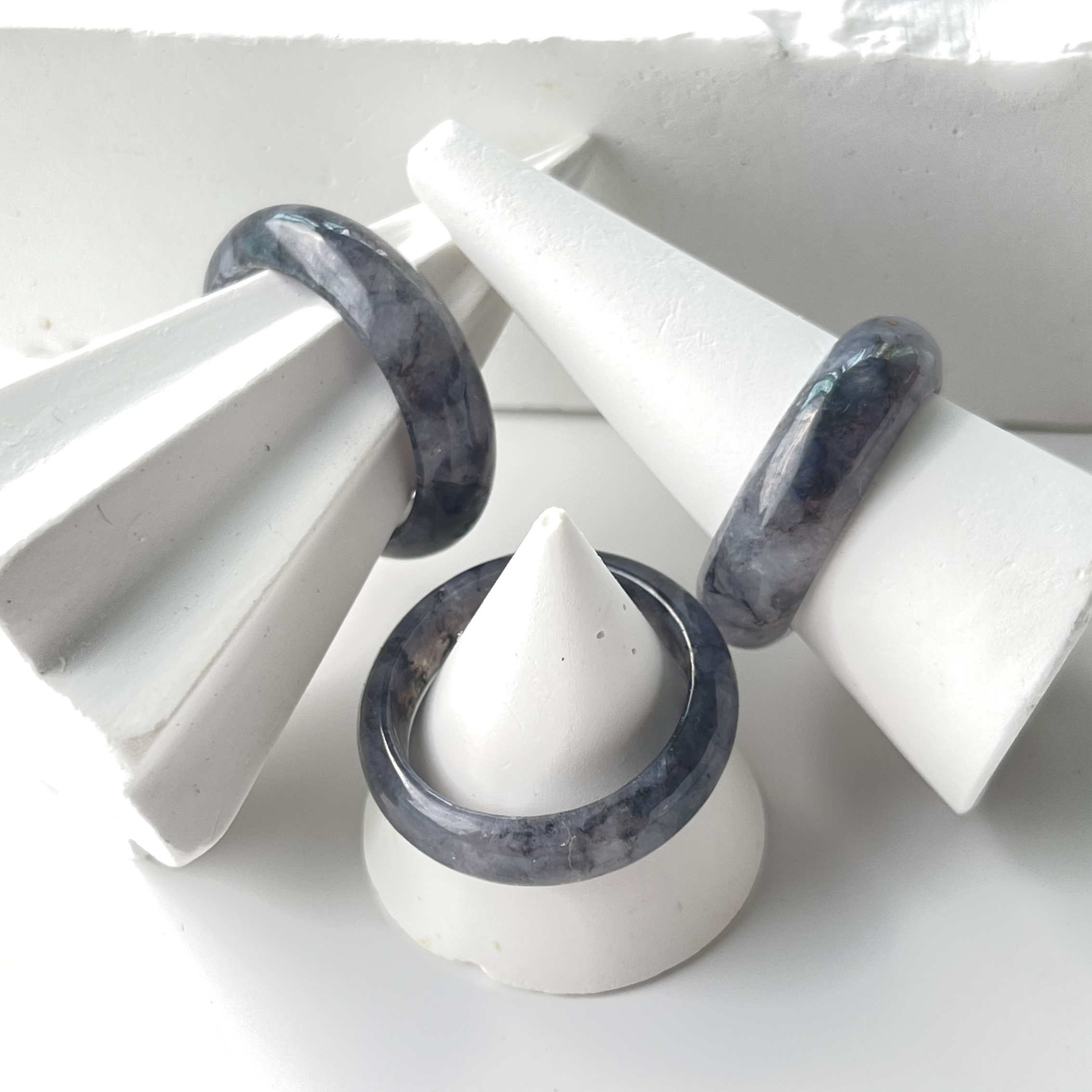 Black Wuji Hololith Ring (PJA00182)