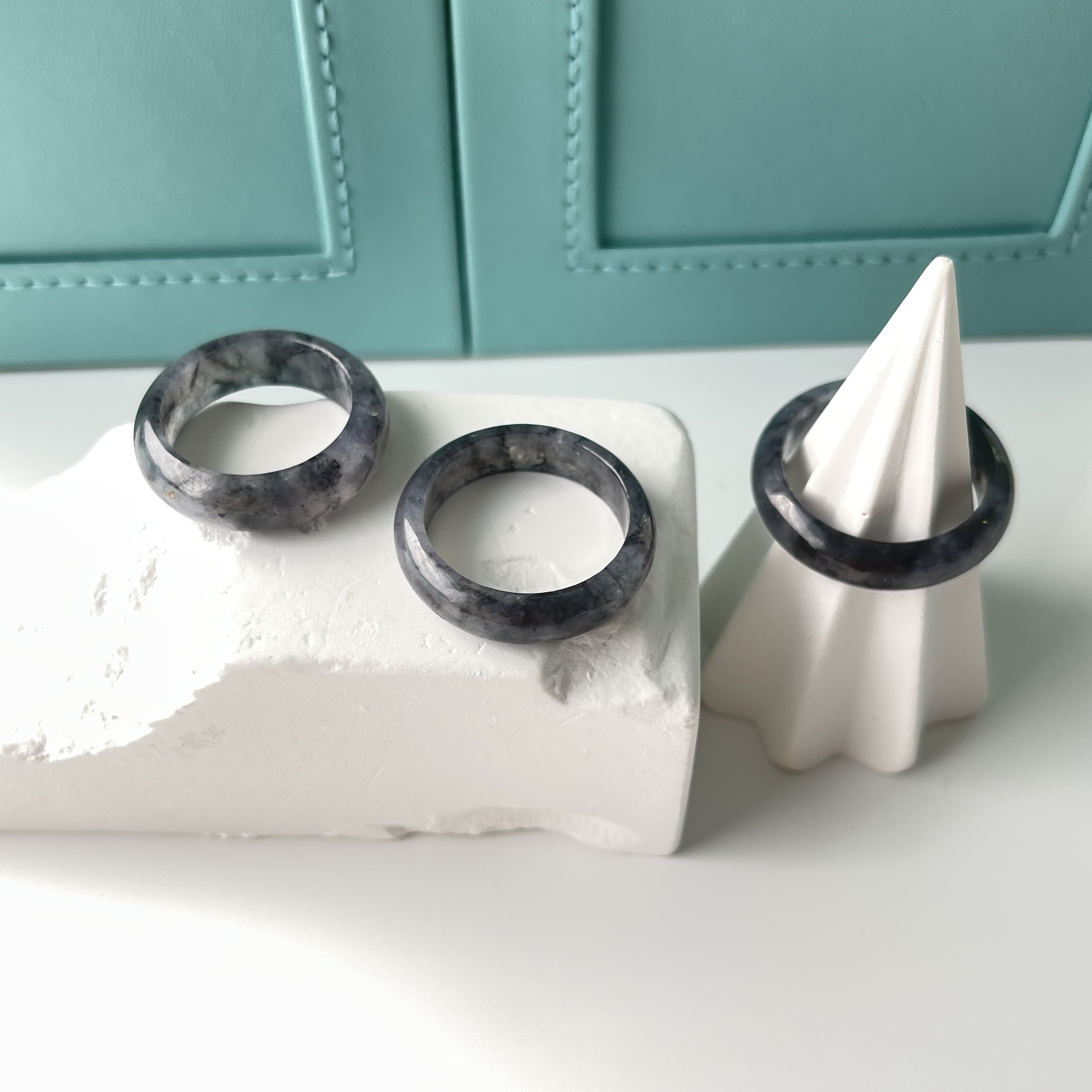 Black Wuji Hololith Ring (PJA00182)