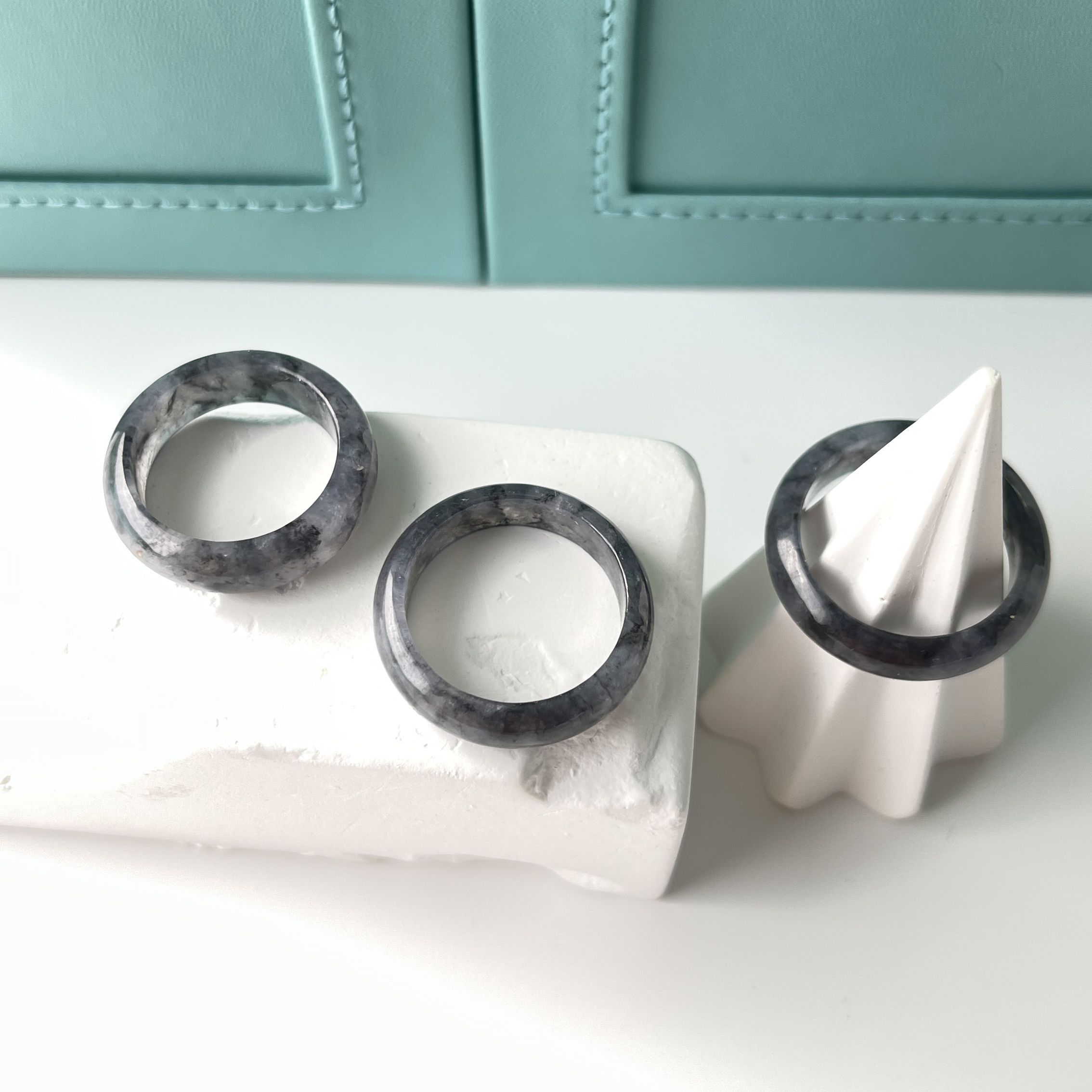 Black Wuji Hololith Ring (PJA00182)