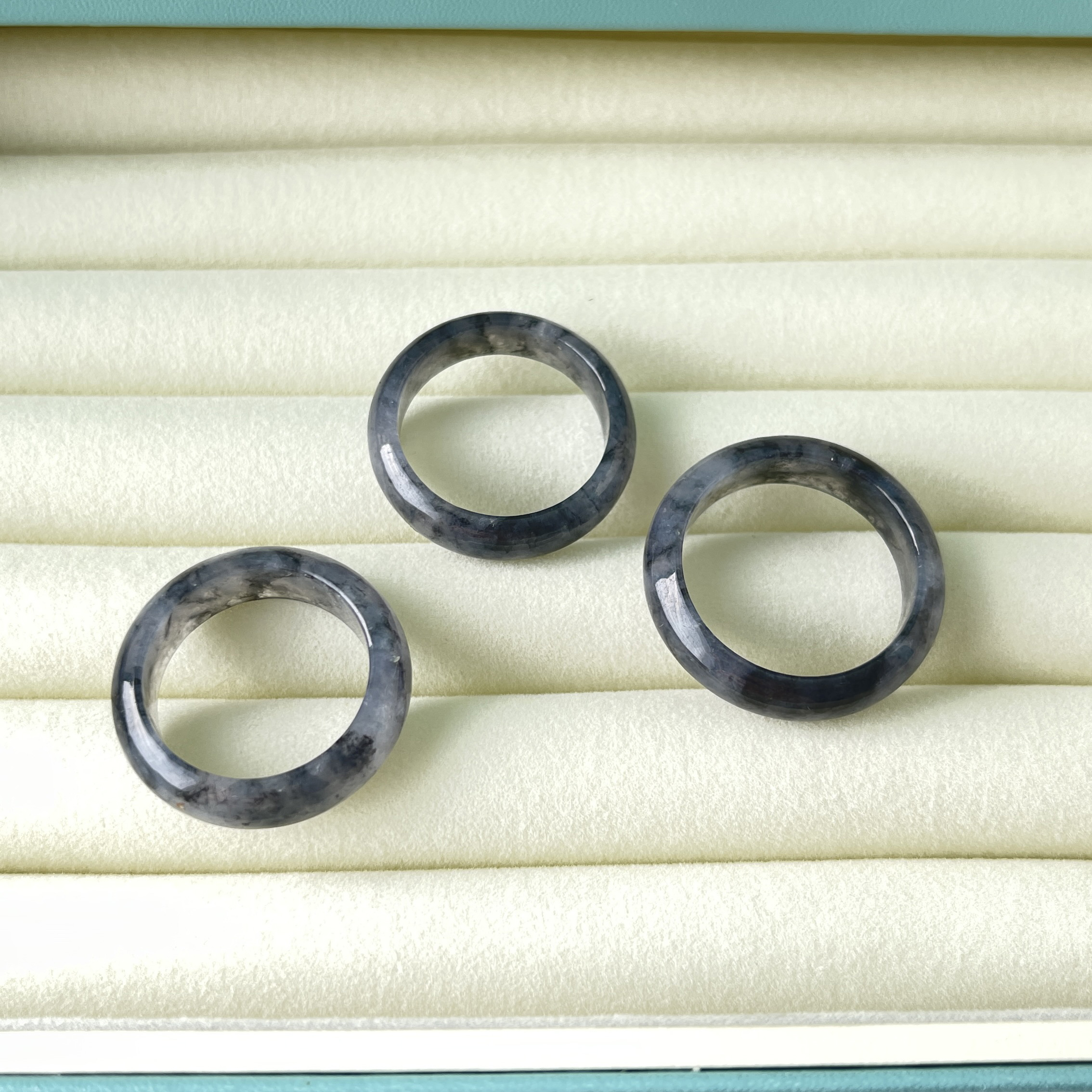 Black Wuji Hololith Ring (PJA00182)