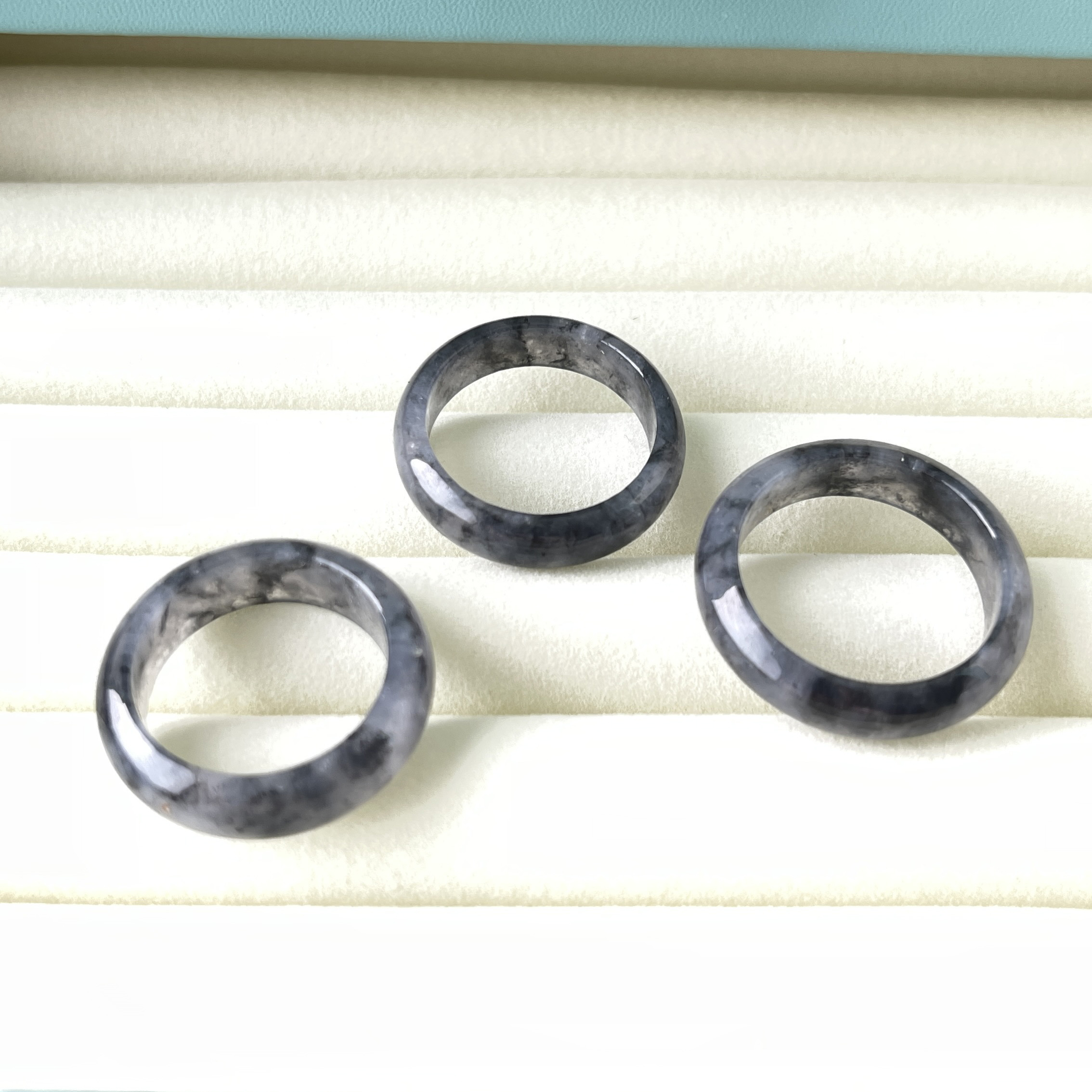 Black Wuji Hololith Ring (PJA00182)