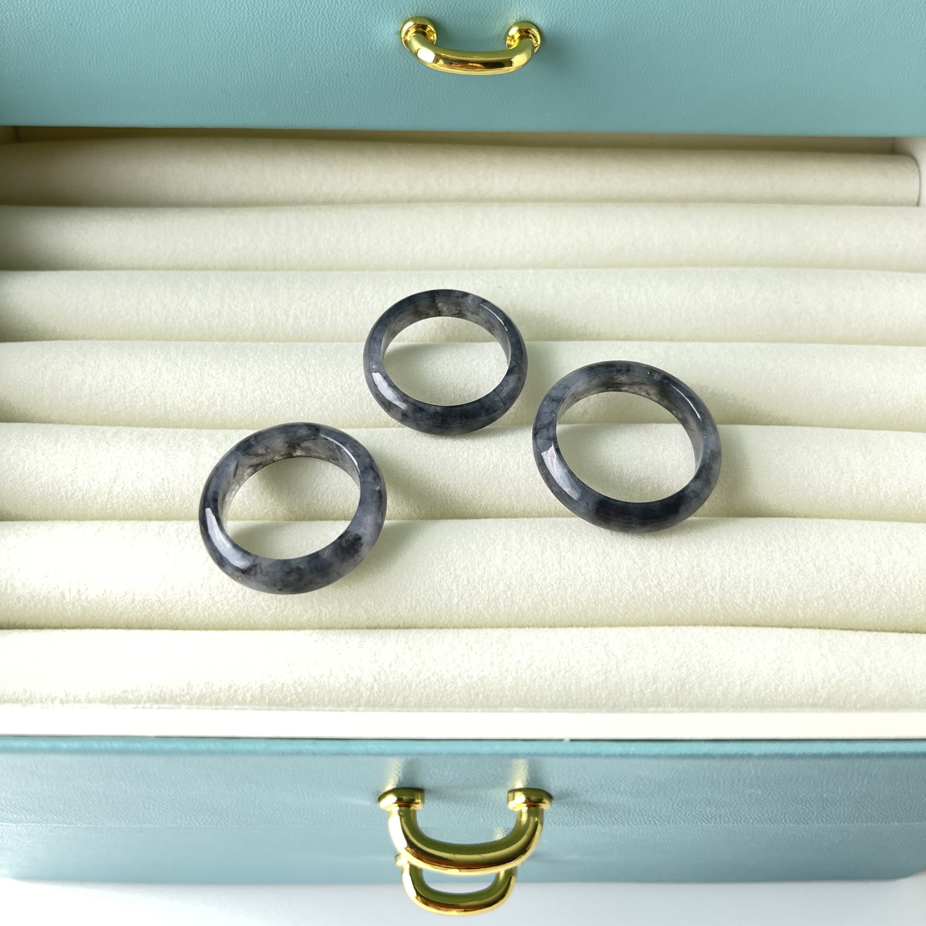 Black Wuji Hololith Ring (PJA00182)