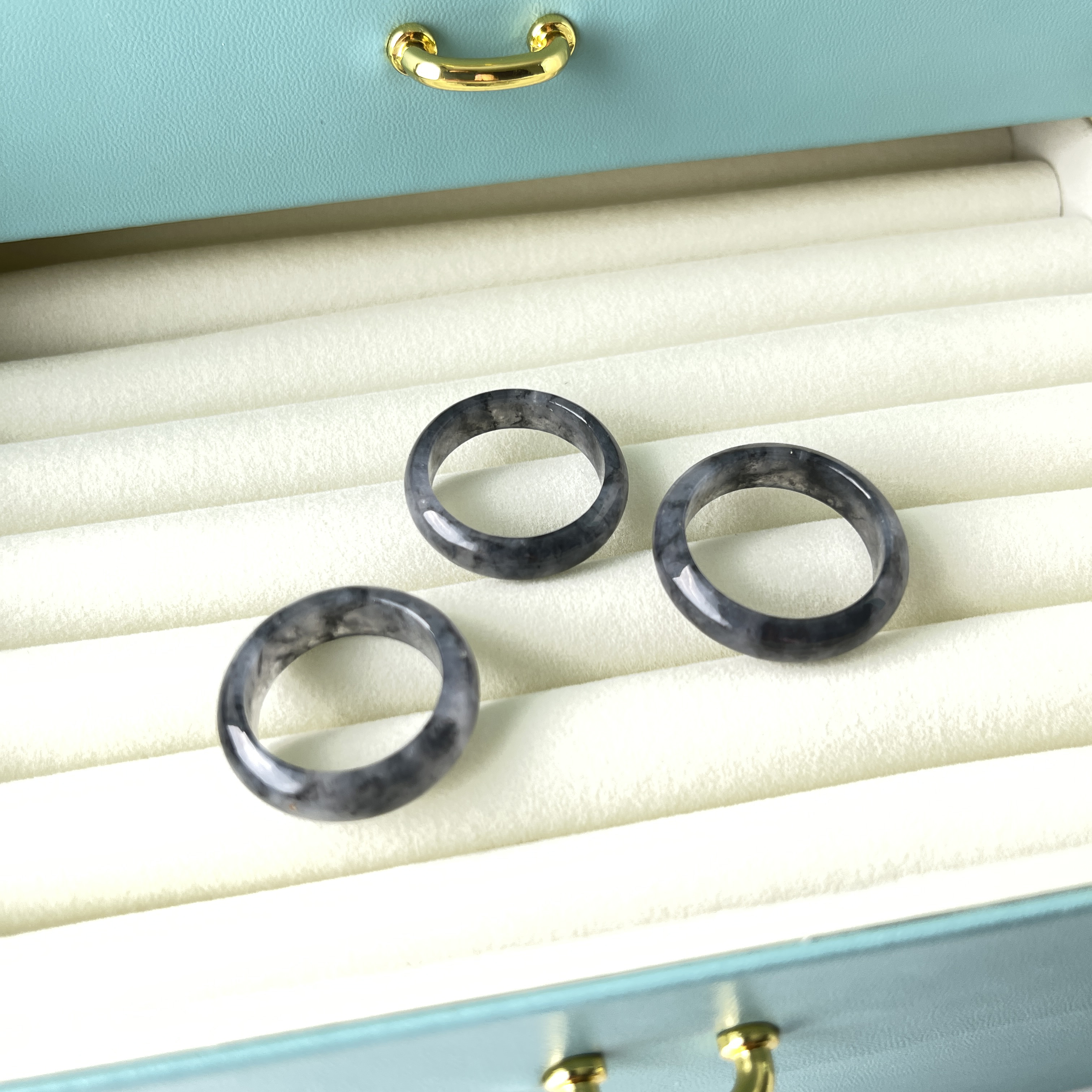 Black Wuji Hololith Ring (PJA00182)