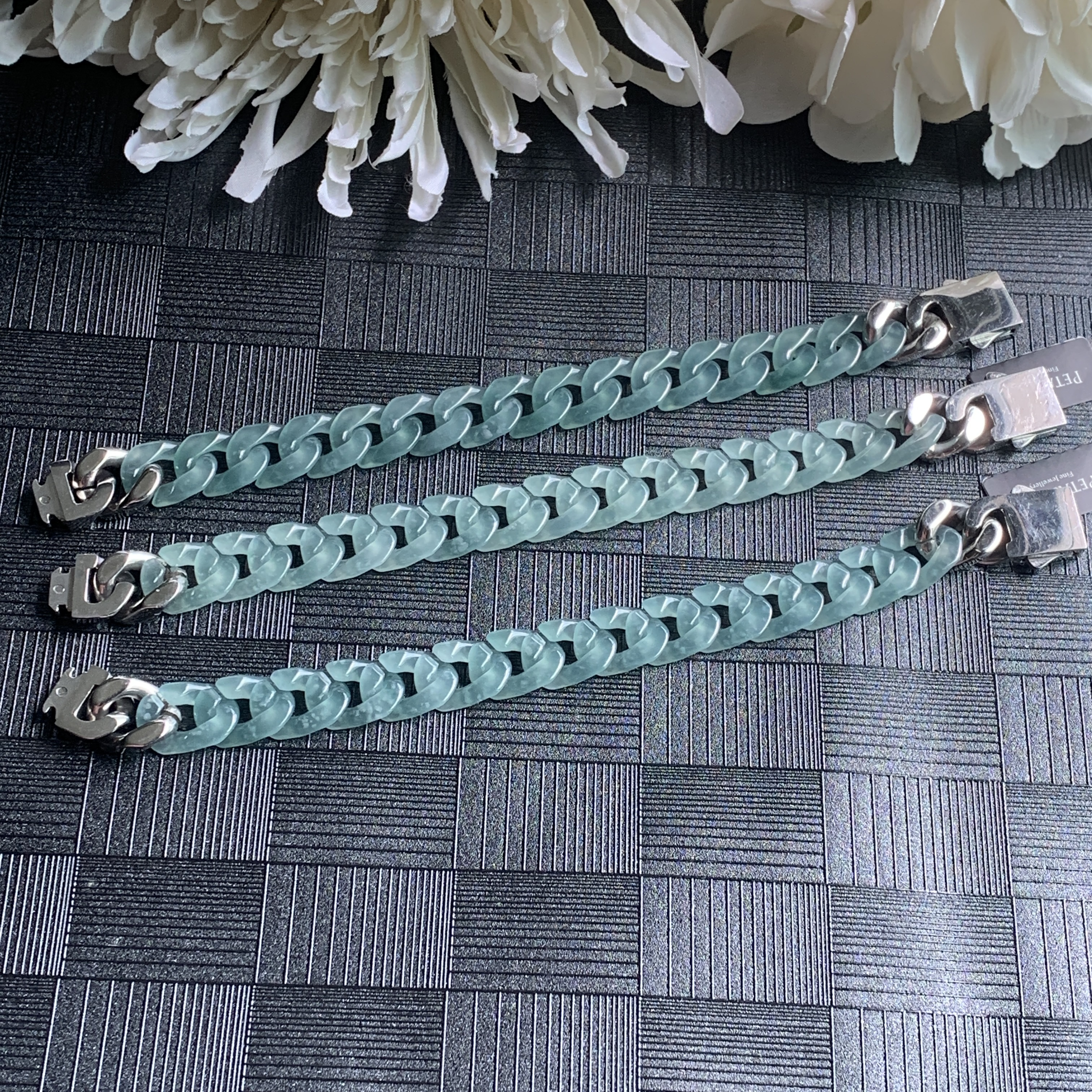 Blue Cuban Link Bracelet (PJA00964