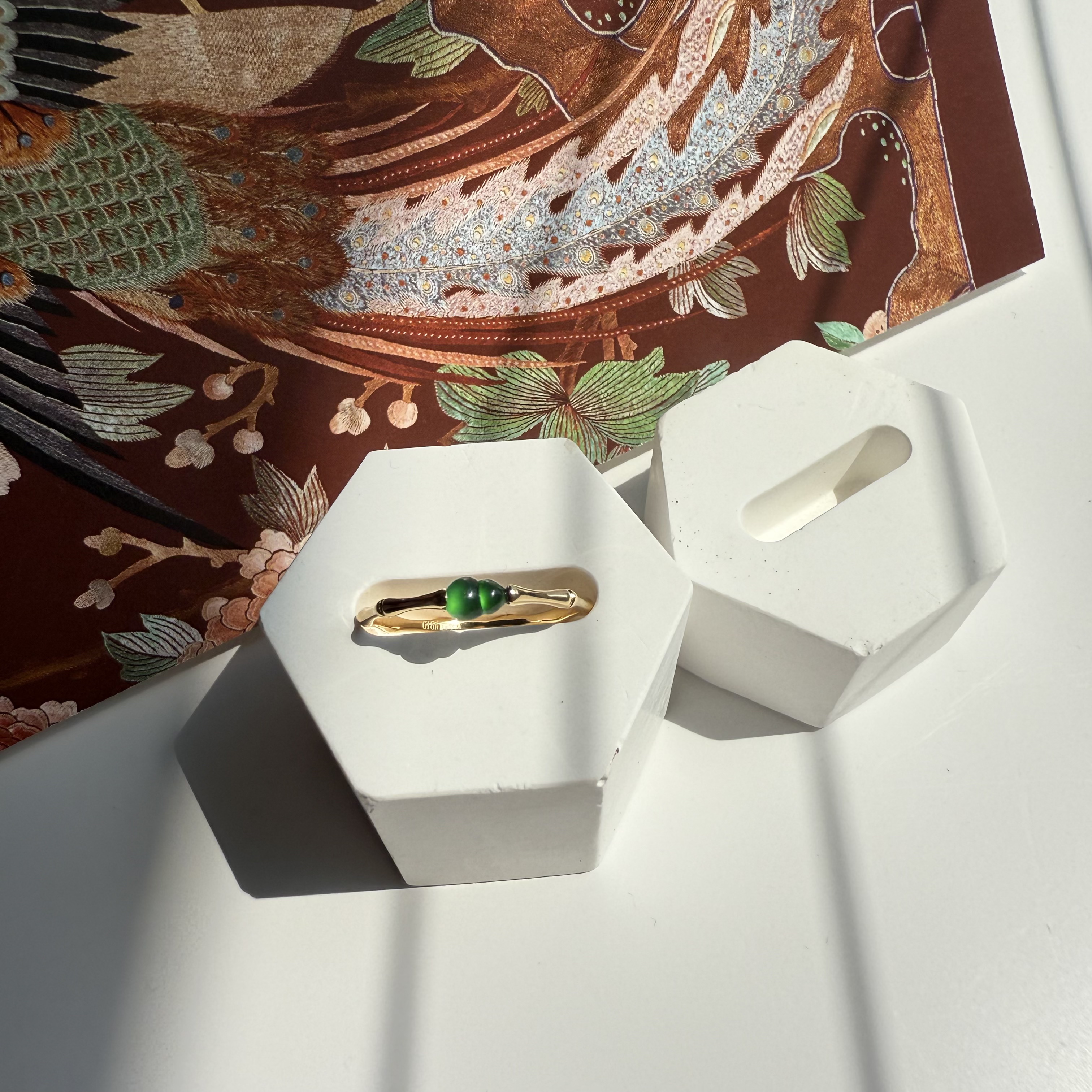 18K Yellow Gold Hulu Ring (PJA00437)