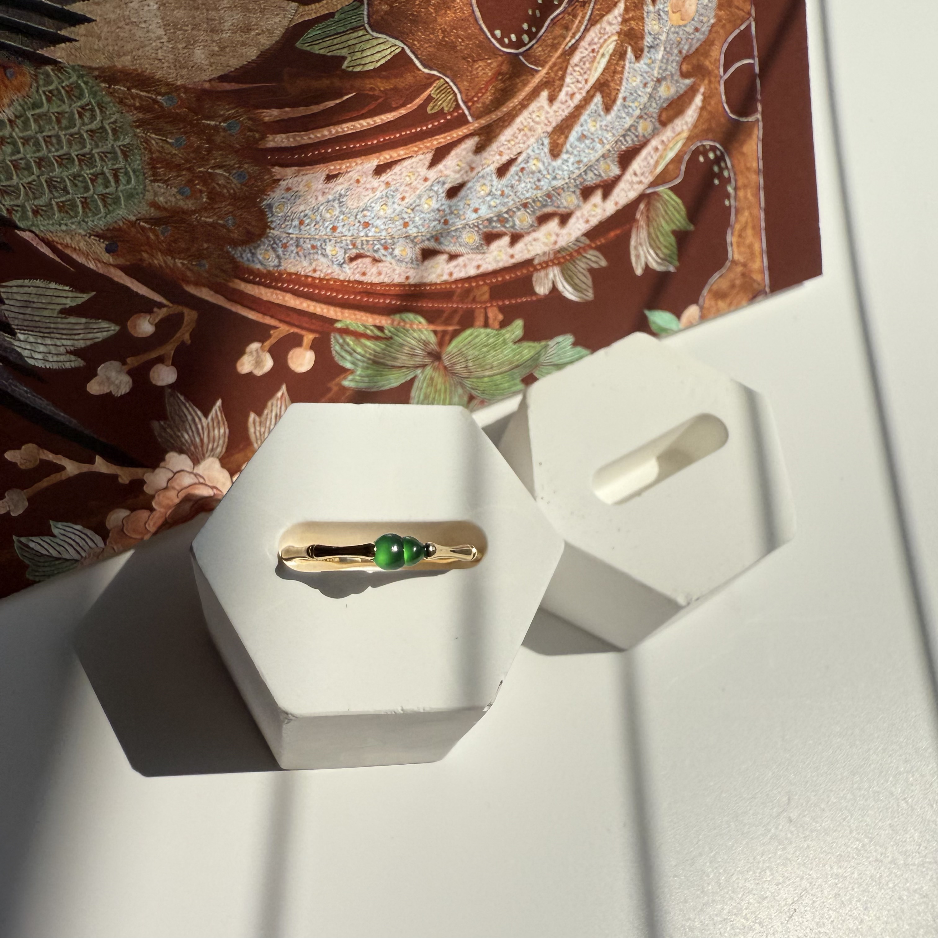 18K Yellow Gold Hulu Ring (PJA00437)