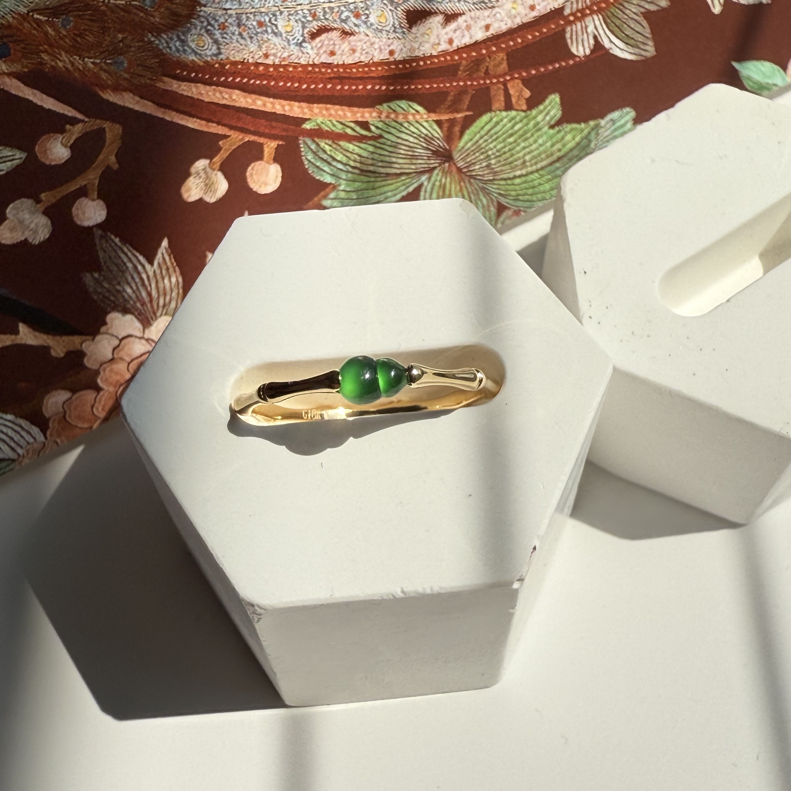 18K Yellow Gold Hulu Ring (PJA00437)