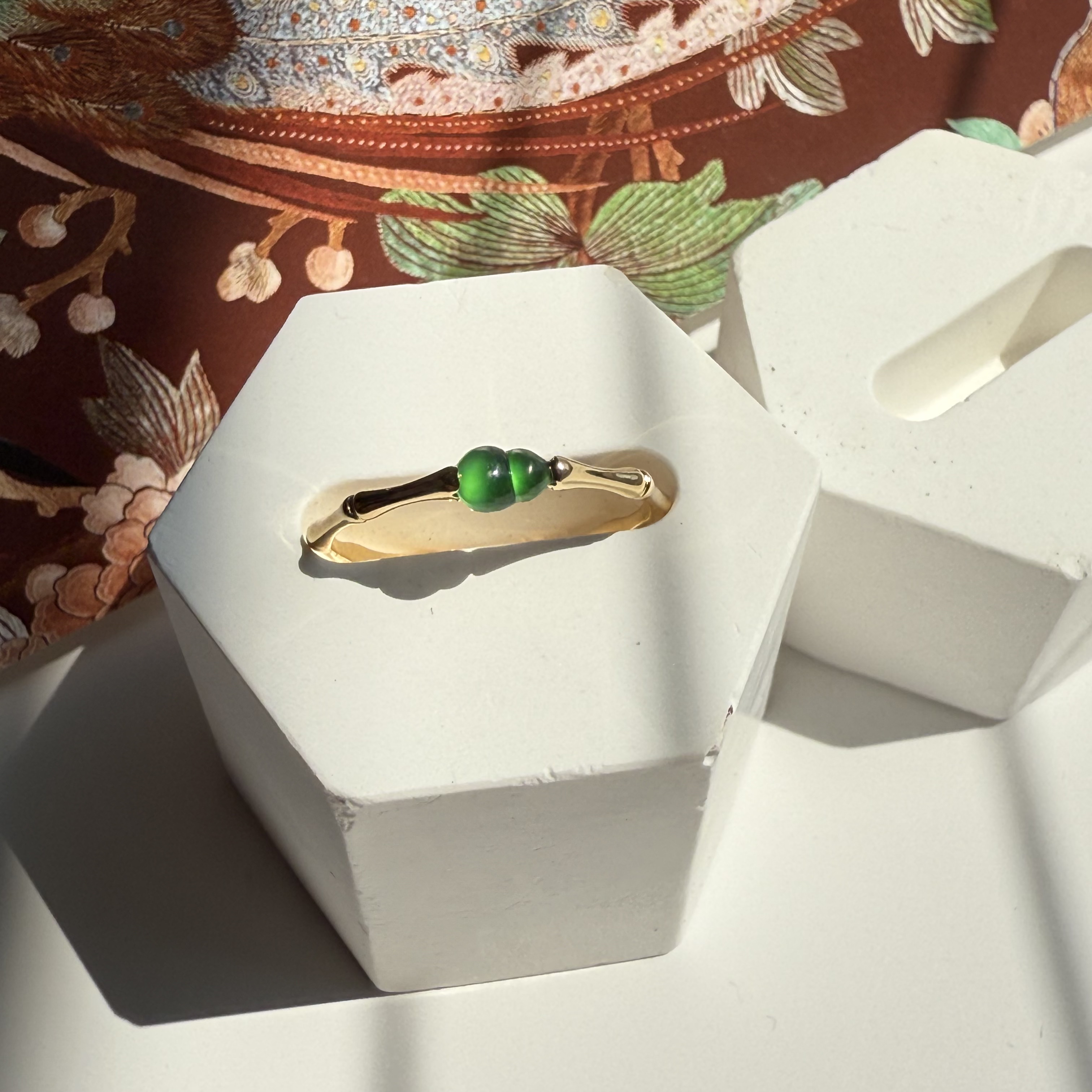 18K Yellow Gold Hulu Ring (PJA00437)