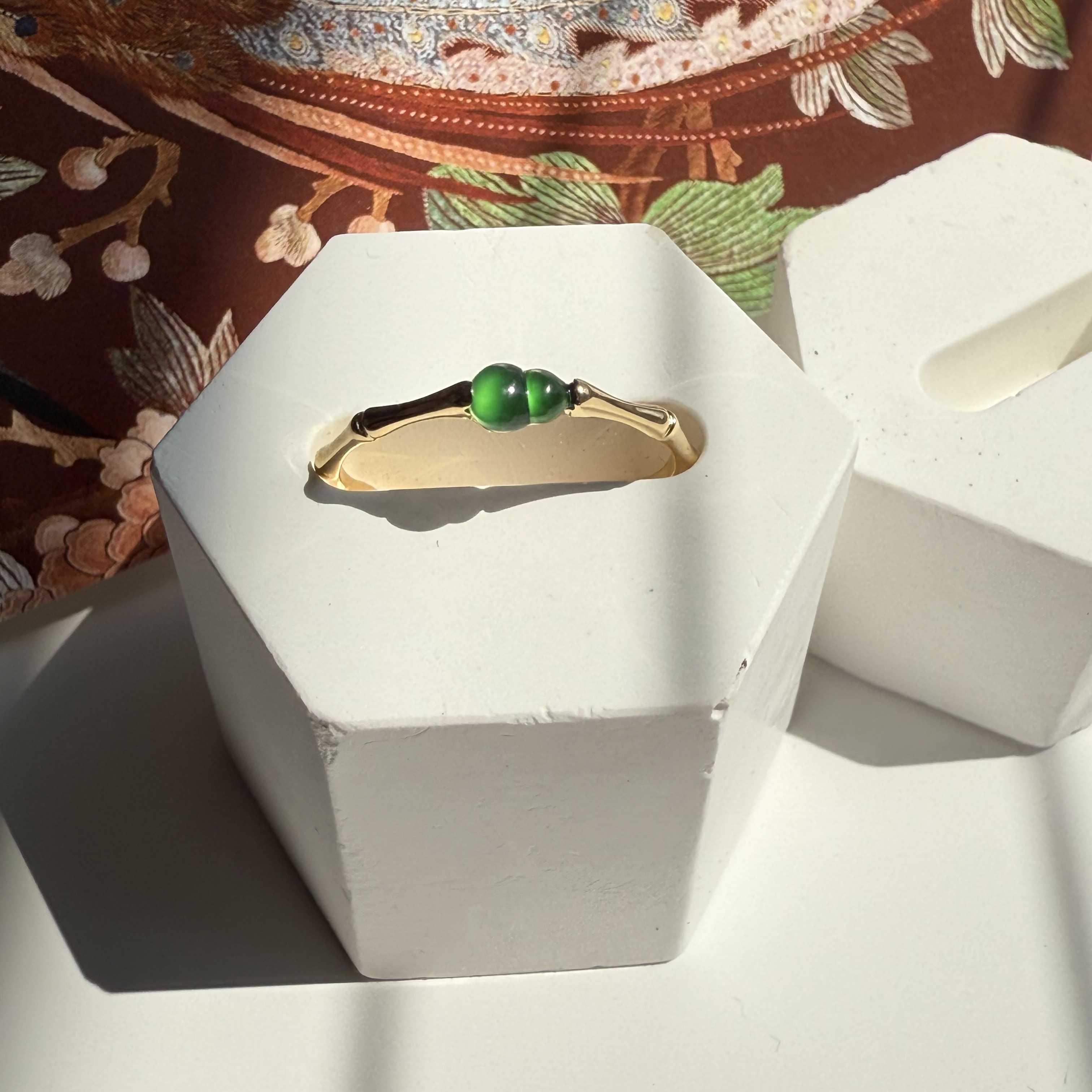 18K Yellow Gold Hulu Ring (PJA00437)