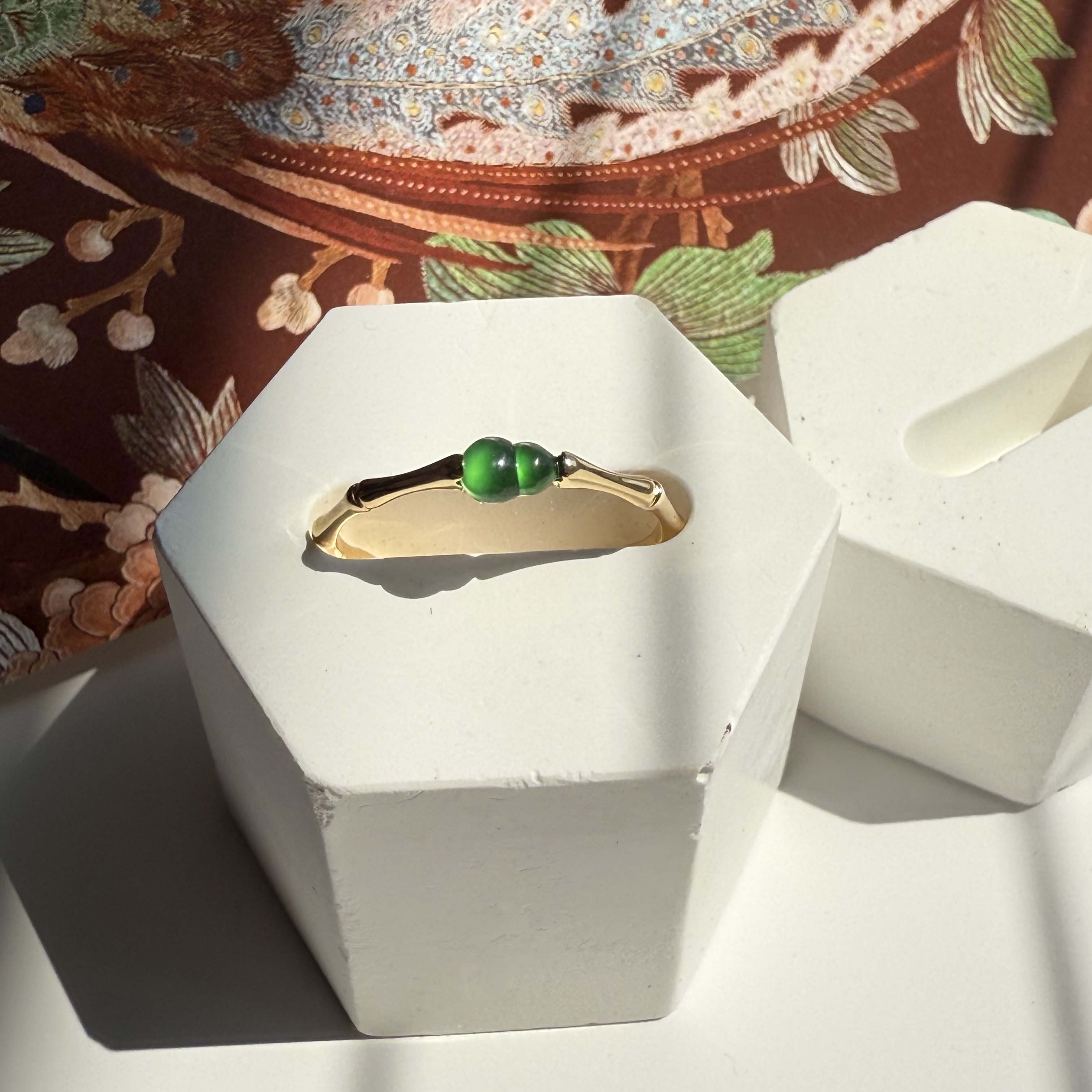 18K Yellow Gold Hulu Ring (PJA00437)