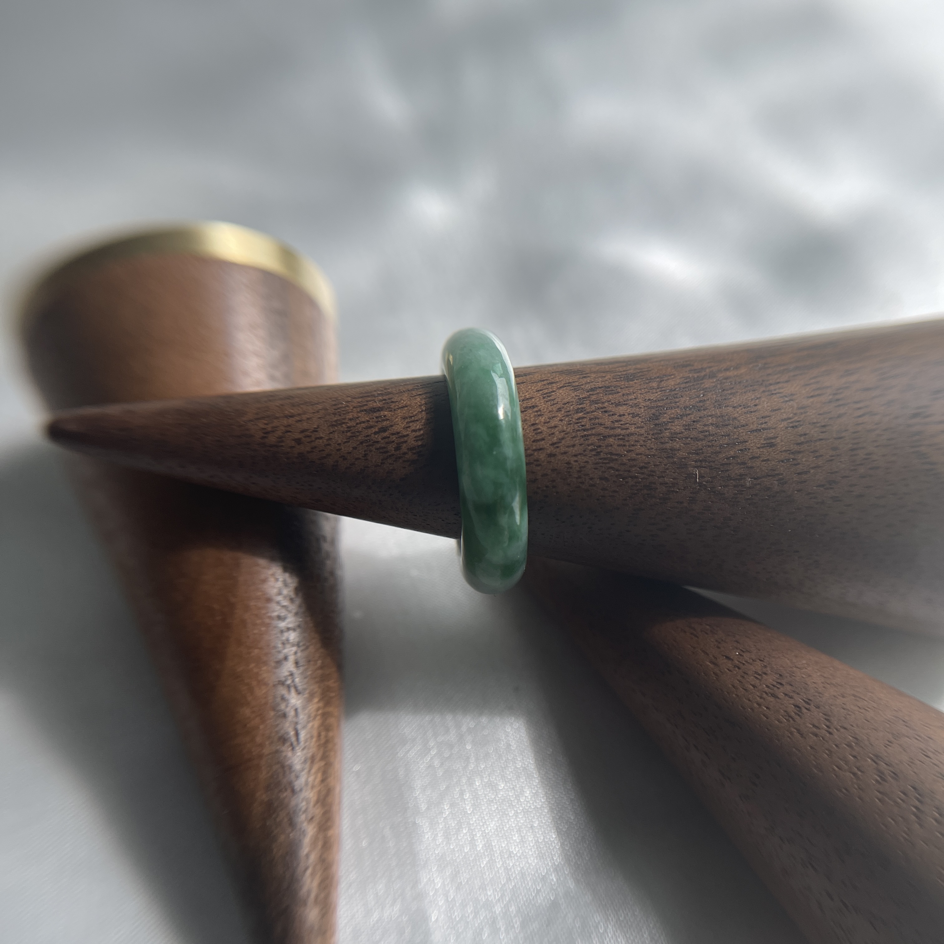 Green Hololith Ring (PJA00277)