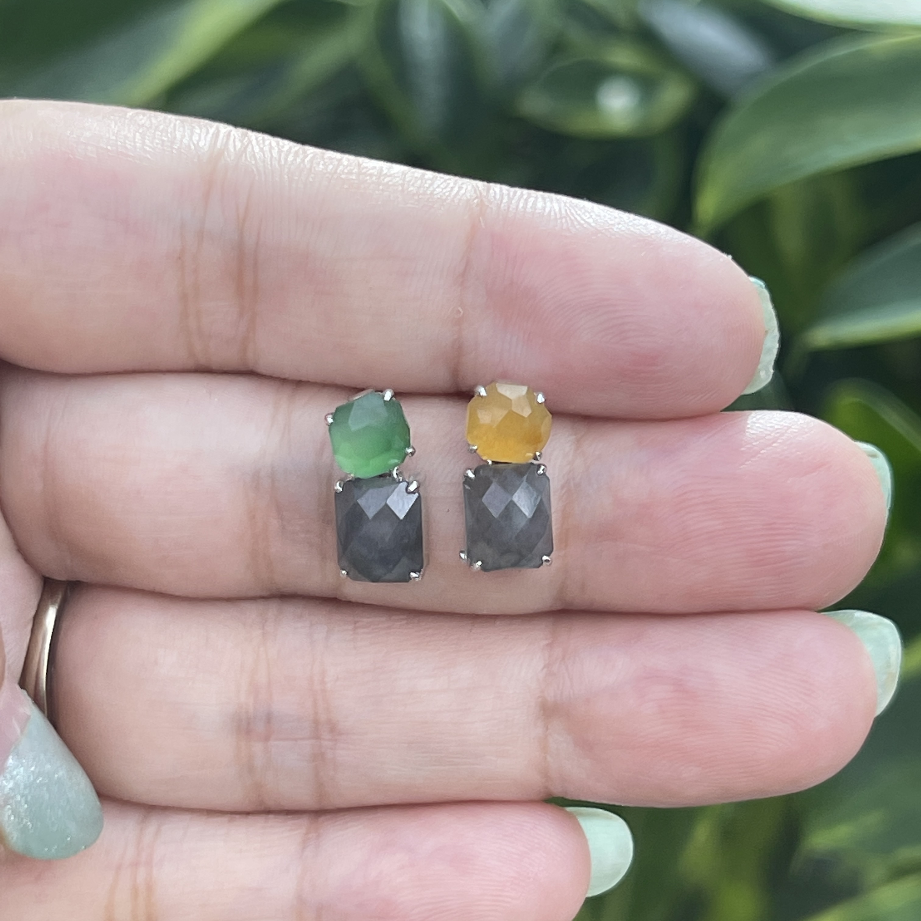 Versatile Jade Earrings (PJA00558)