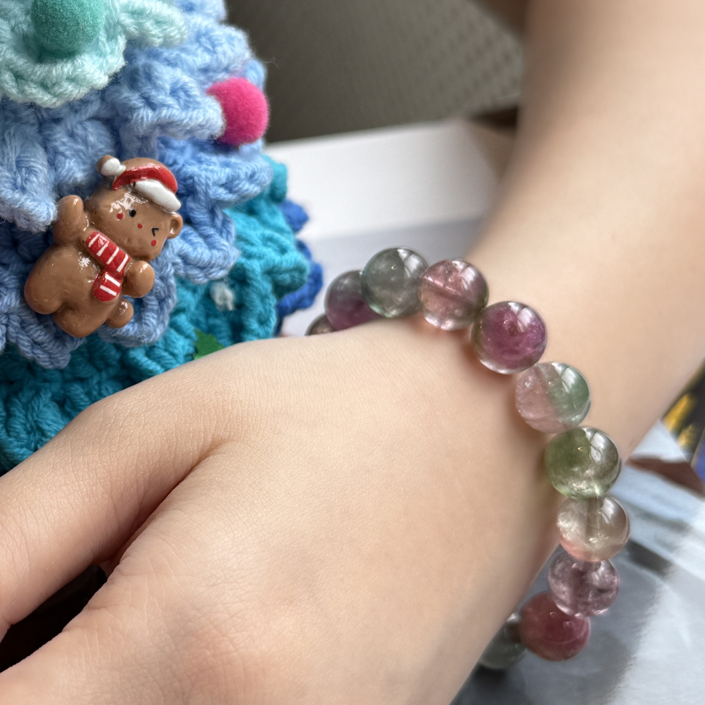 Watermelon Tourmaline Bracalet (POT00034)