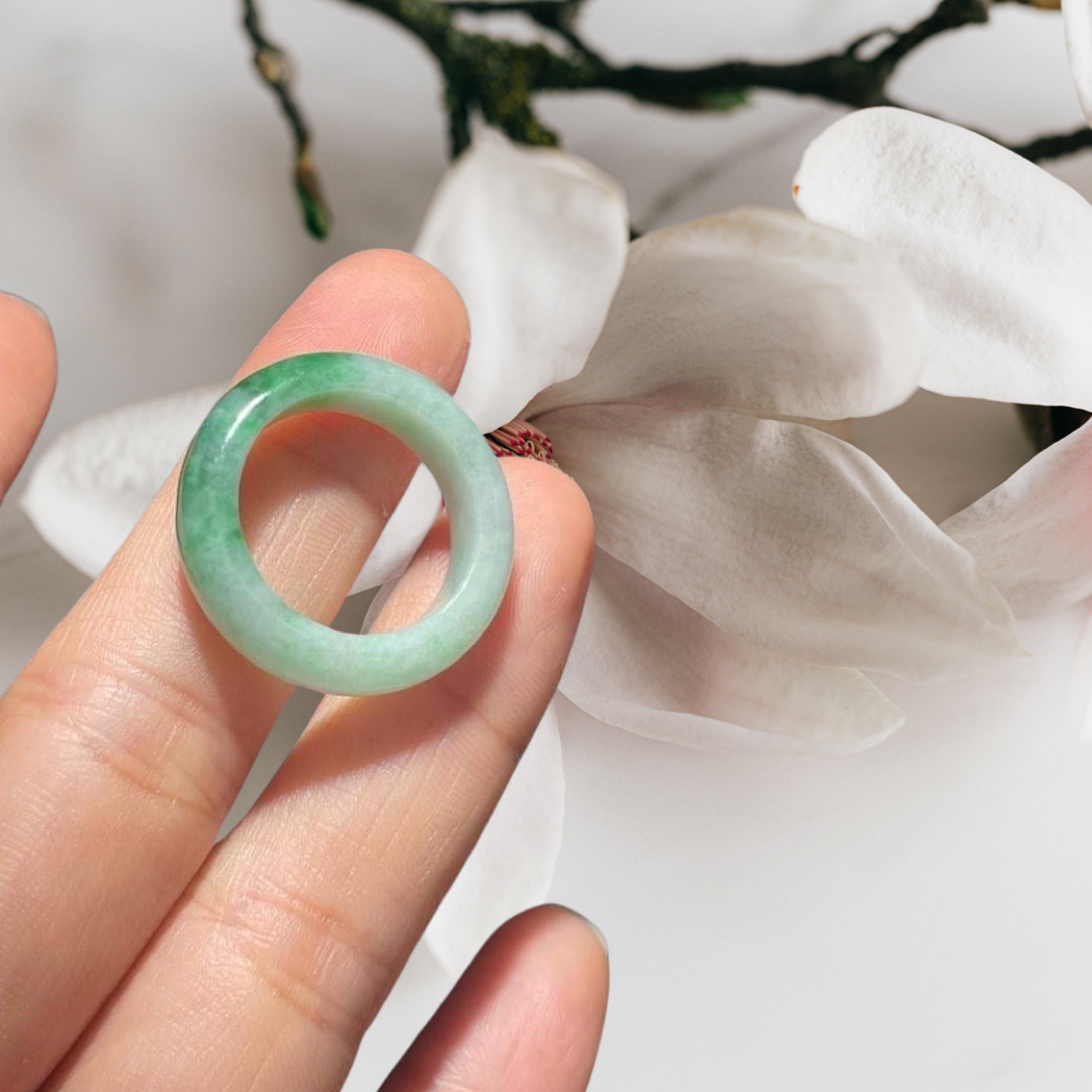 Green Hololith Ring (PJA00277)  