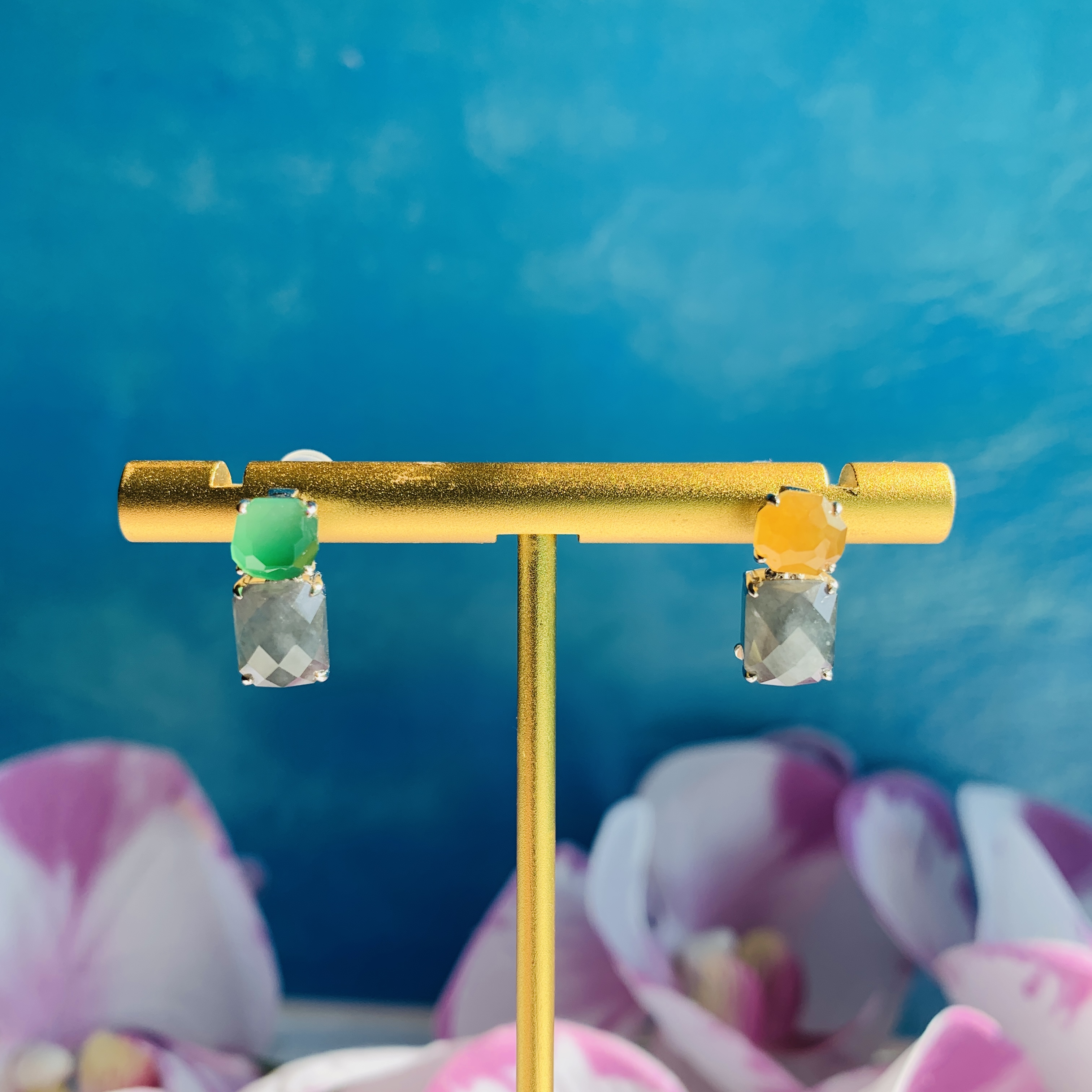 Versatile Jade Earrings (PJA00558)