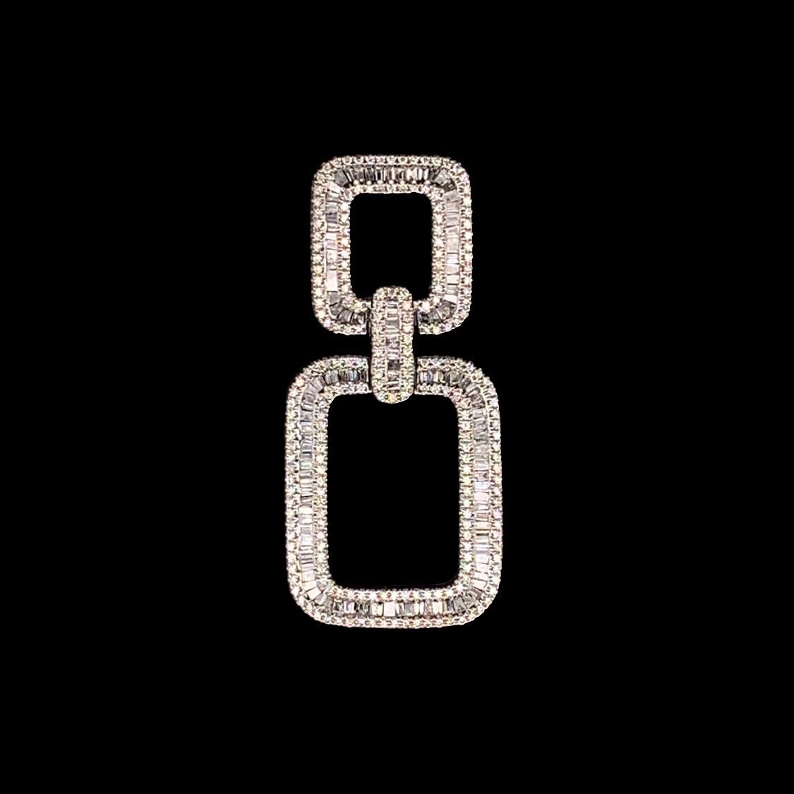 18K White Gold Diamond Pendant  (PDA00006)