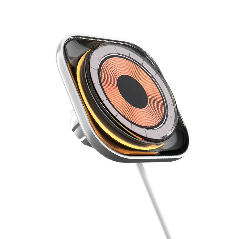 1-Charge Flow Magnetic Wireless Charging Car Mount