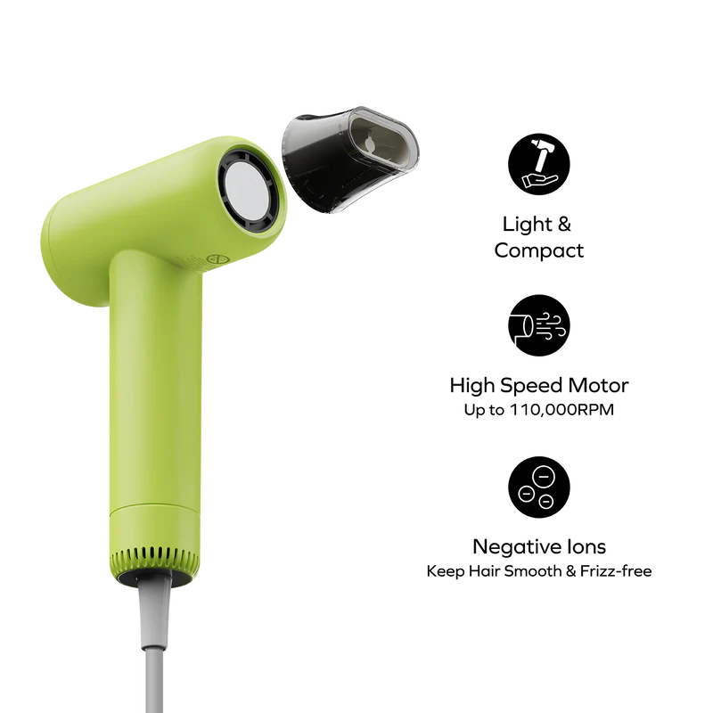 1-Care Hair Mini Ultra Speed Ion Hair Dryer - UK Plug