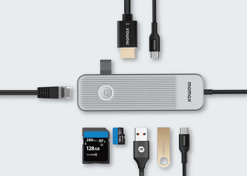 1-Link USB-C Hub 8-in-1