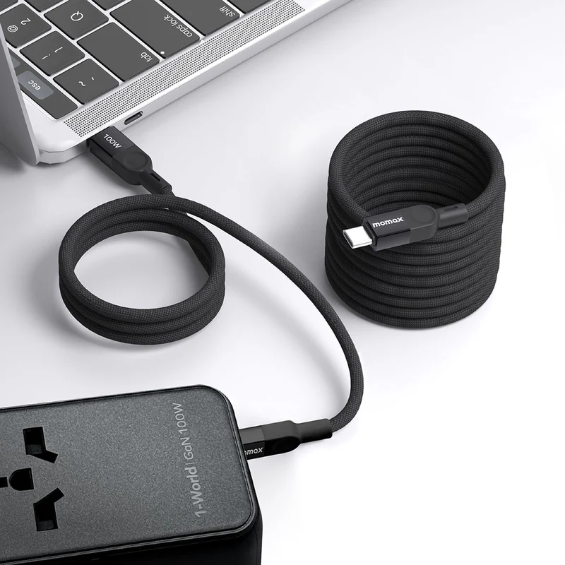 Mag Link USB-C to USB-C 100W USB 2.0 Magnetic cable 2m
