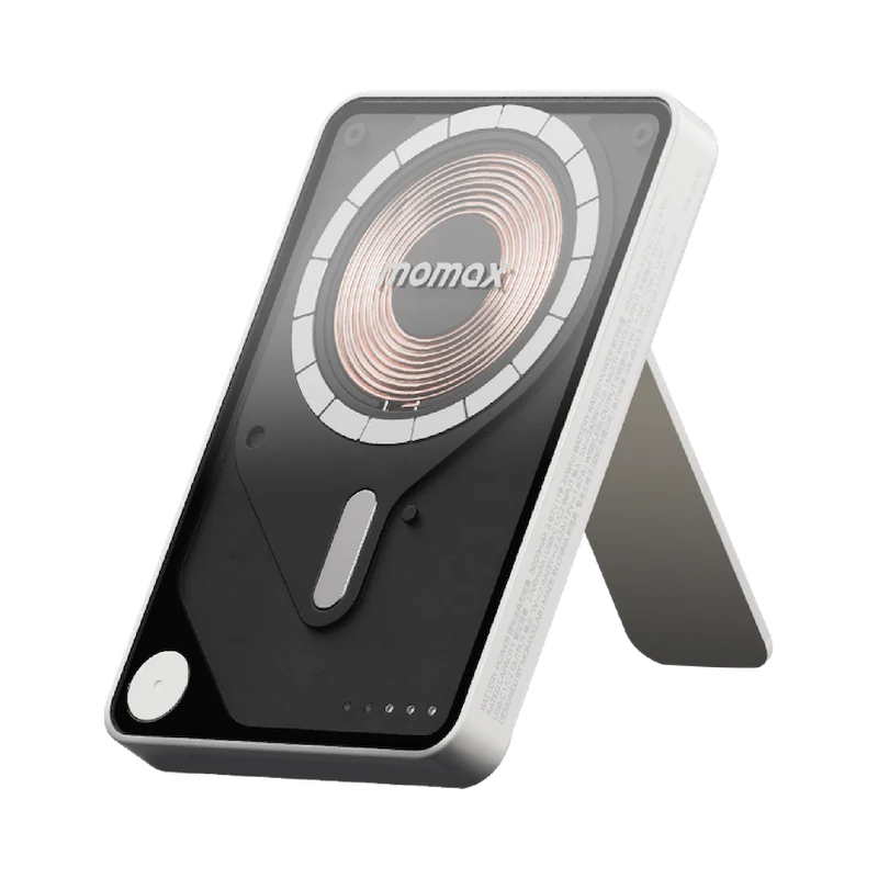 1-Power X Pro Magnetic Wireless Battery Pack (5,000mAh) with Built-in USB-C Cable