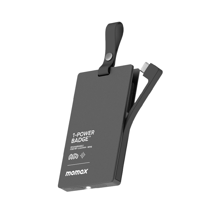 1-Power Badge+ Emergency Power Bank With Find My Locator