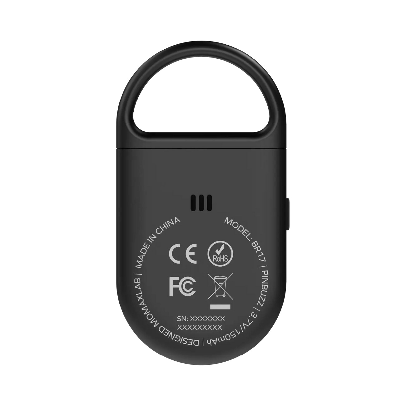 PinBuzz Rechargeable Anti-Theft Personal Alarm With Find My Locator