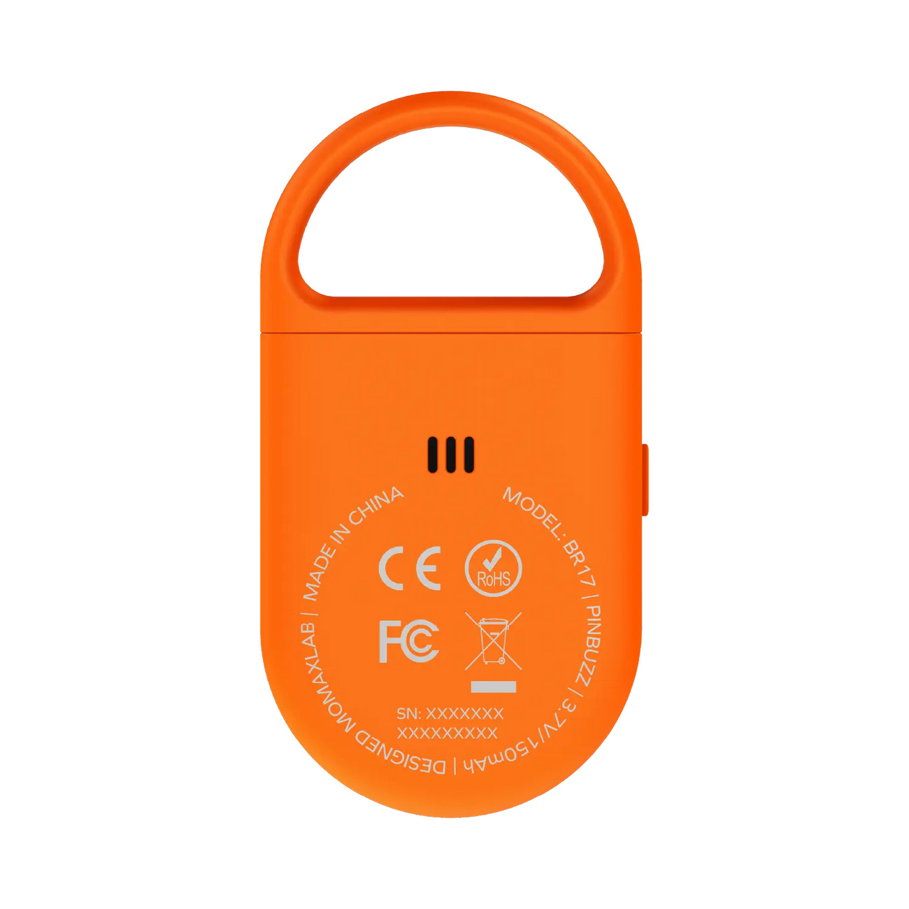 PinBuzz Rechargeable Anti-Theft Personal Alarm With Find My Locator