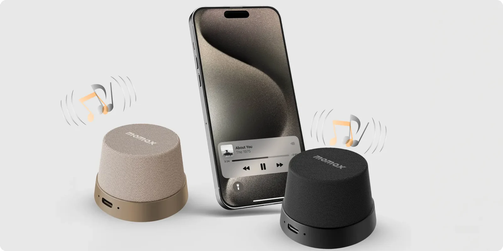 1-Vibe Go Magnetic Portable True Wireless Speaker - Main Image