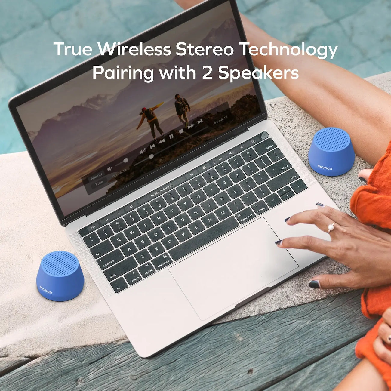 1-Vibe Go Lite Magnetic Wireless Speaker