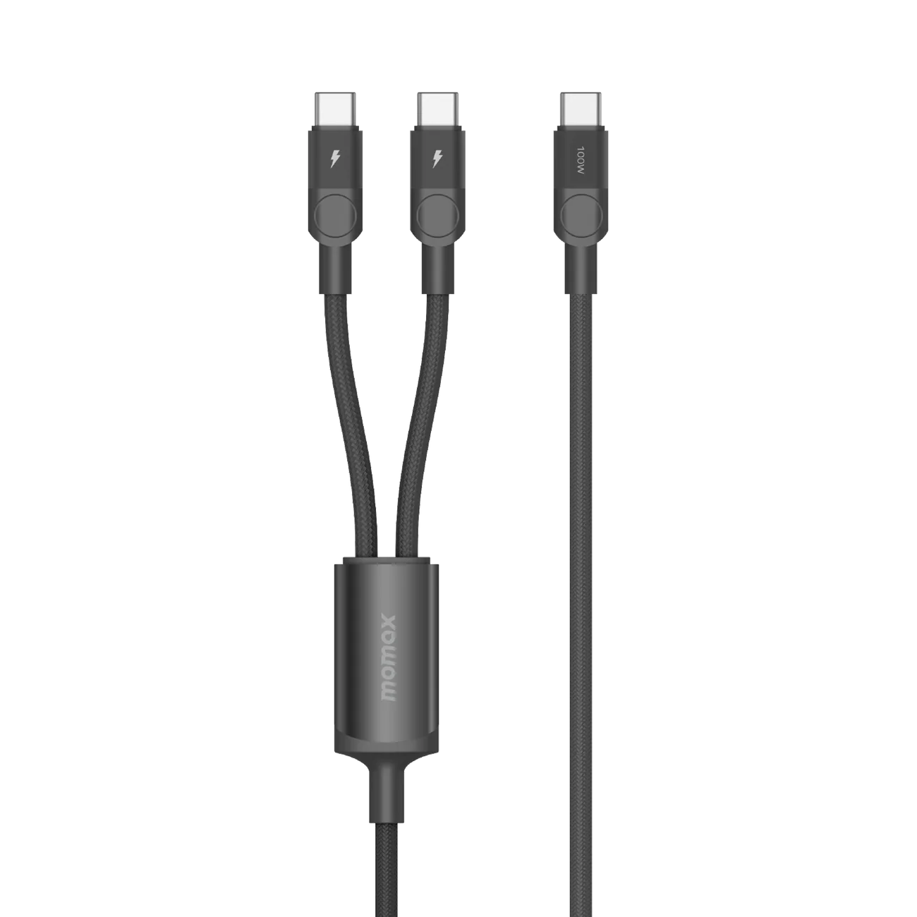 Mag.Link Magnetic USB-C to 2 USB-Cs Cable 100W 2m