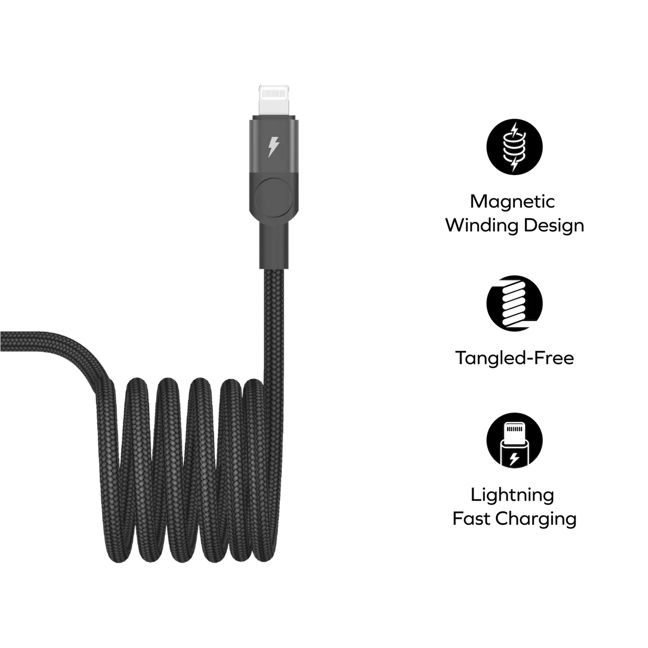 Mag.Link Magnetic USB-C to Lightning Cable 60W Up to 2m