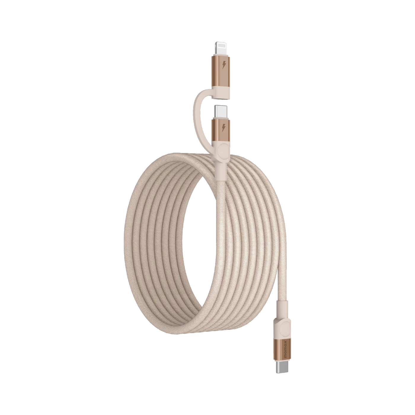 Mag.Link Duo Magnetic USB-C to USB-C & Lightning Cable 60W Up to 1m