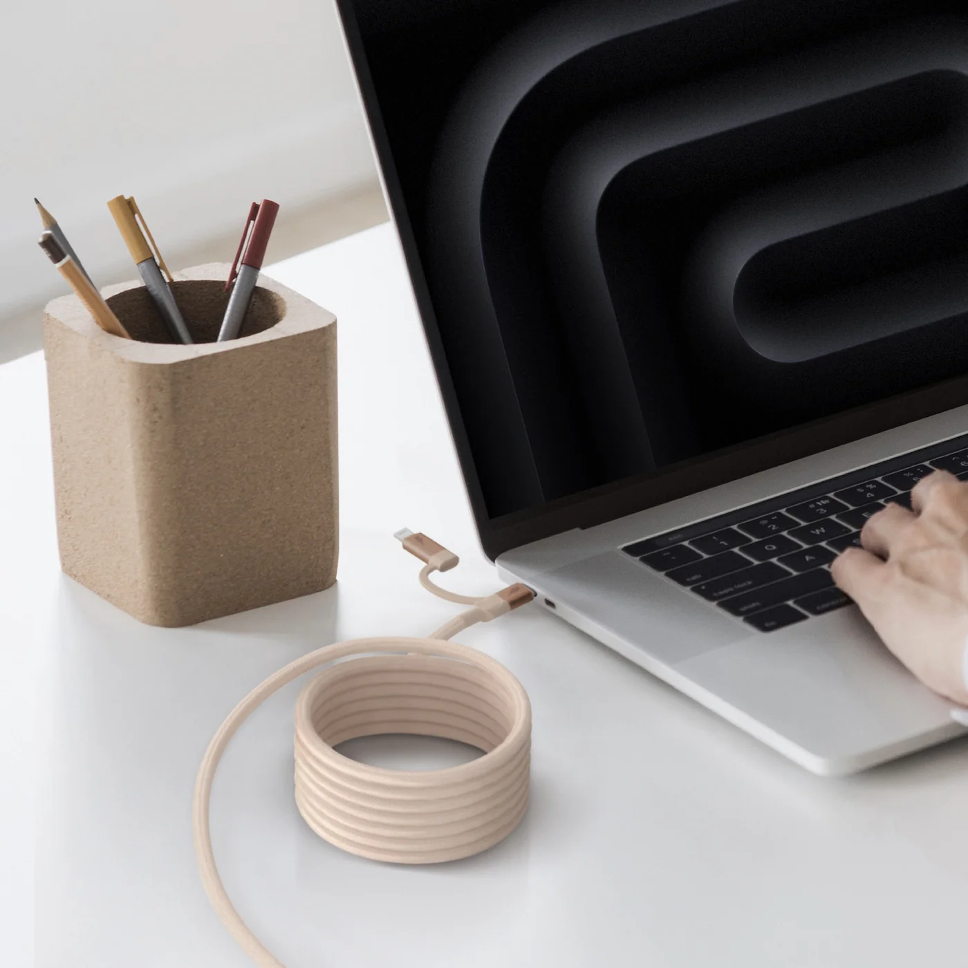 Mag.Link Duo Magnetic USB-C to USB-C & Lightning Cable 60W Up to 1m