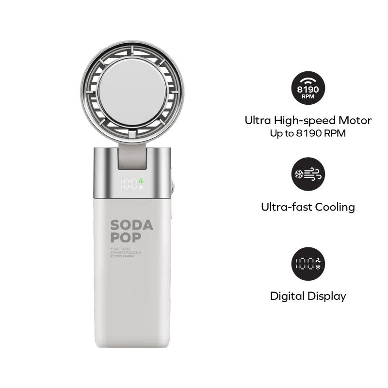1° Go Freeze Compact Foldable Icy Cooling Fan