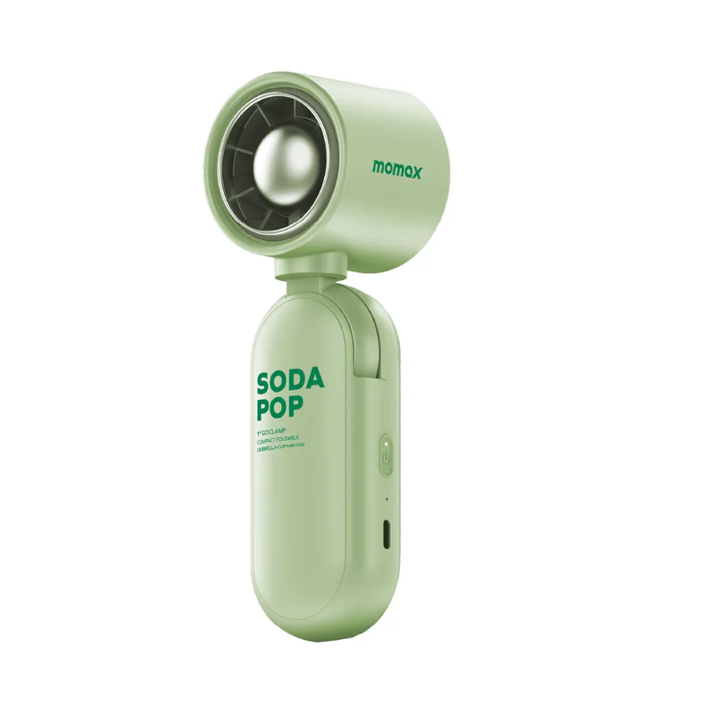 1° Go Clamp Compact Foldable Umbrella-Clip Mini Fan