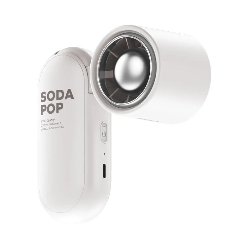 1° Go Clamp Compact Foldable Umbrella-Clip Mini Fan