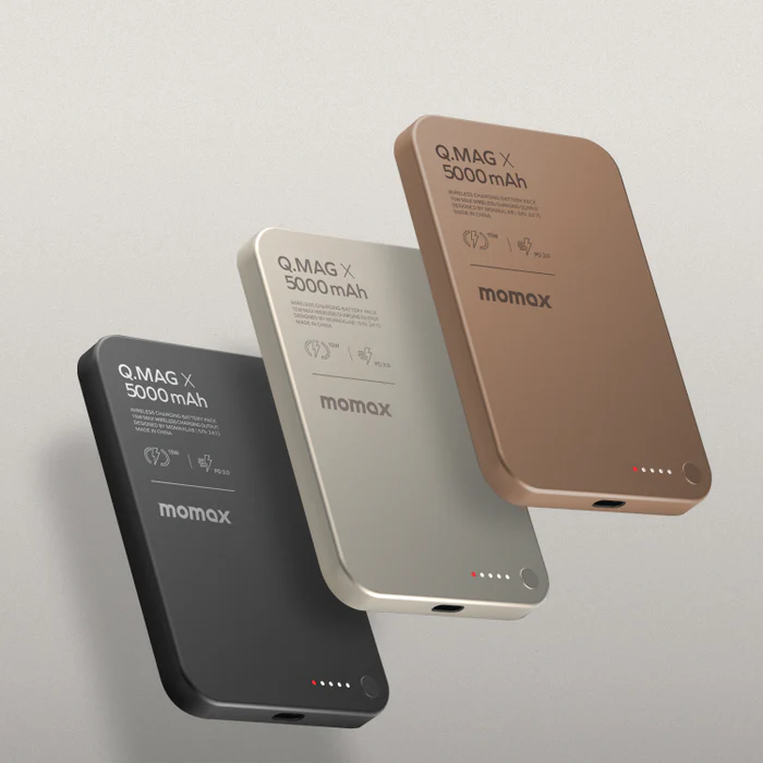 Q. Mag X 5000mAh Ultra Slim Wireless Battery Pack