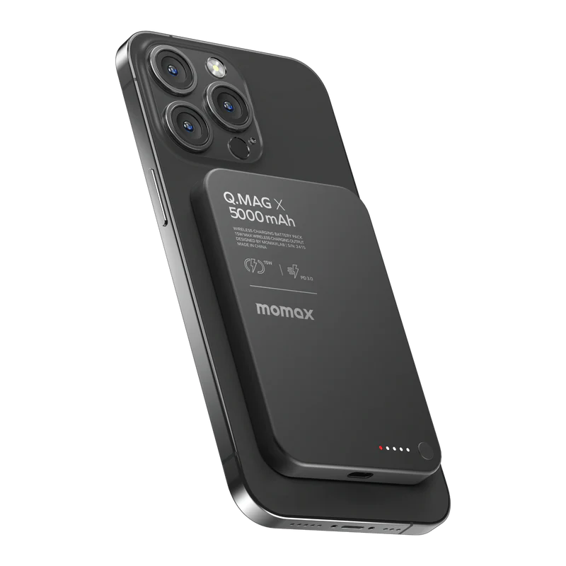 Q. Mag X 5000mAh Ultra Slim Wireless Battery Pack