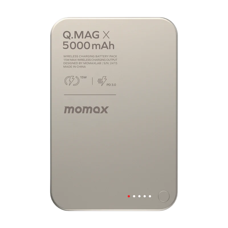 Q. Mag X 5000mAh Ultra Slim Wireless Battery Pack
