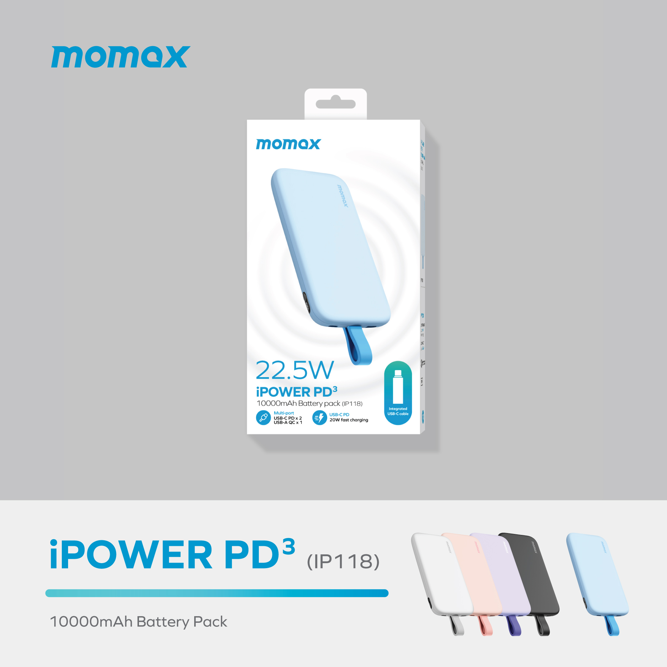 iPower PD 3 10,000mAh Battery Pack