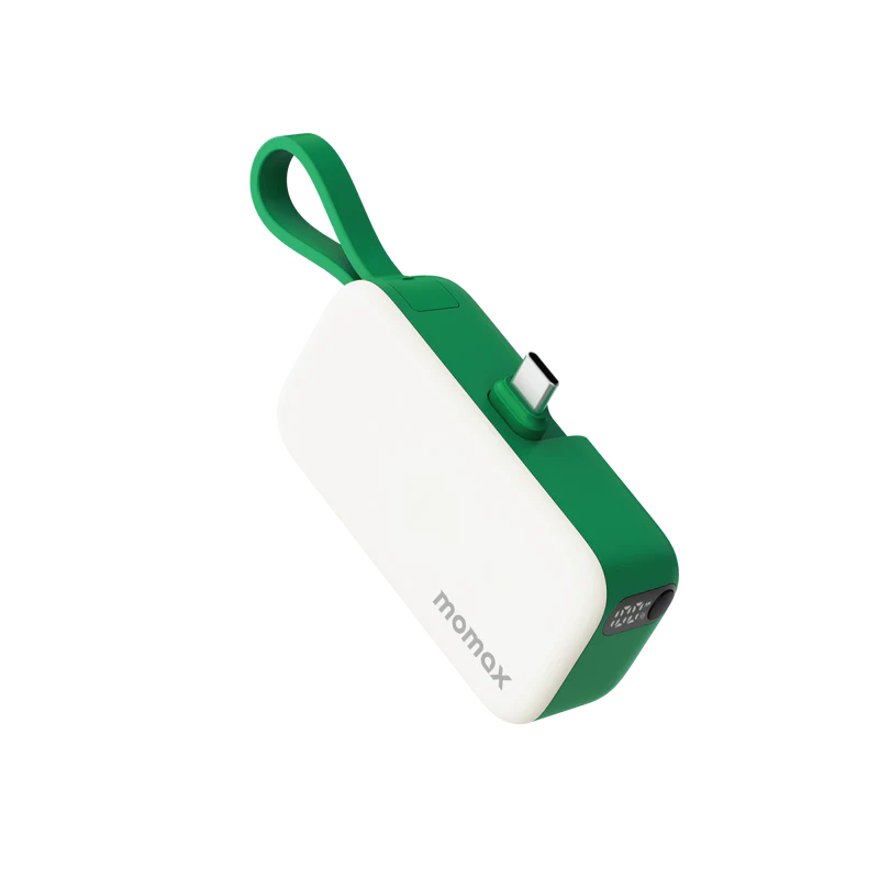 1-Power Mini 5000mAh Bulit-in foldable USB-C Connector Battery Pack