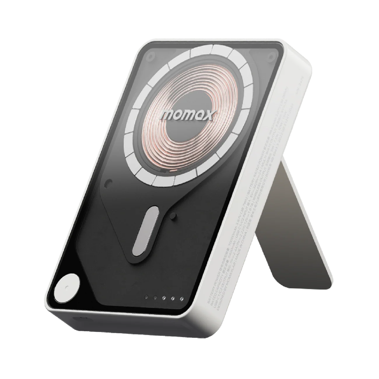 1-Power X Pro+ Magnetic Wireless Battery Pack (10,000mAh) with Built-in USB-C Cable