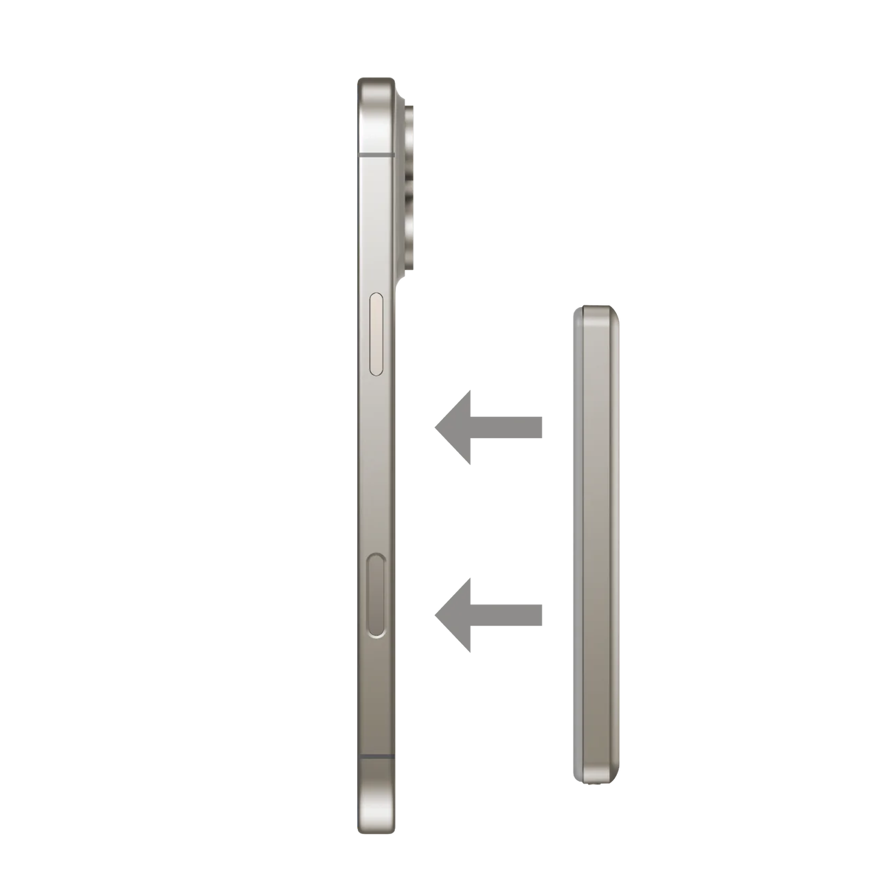 1-Power Pass 5000mAh Magnetic wireless charging battery pack
